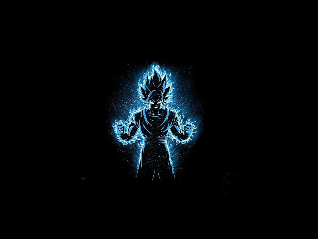 1024x768 Desktop wallpaper black, dragon ball, dark, minimal, HD image, picture, background, e290aa