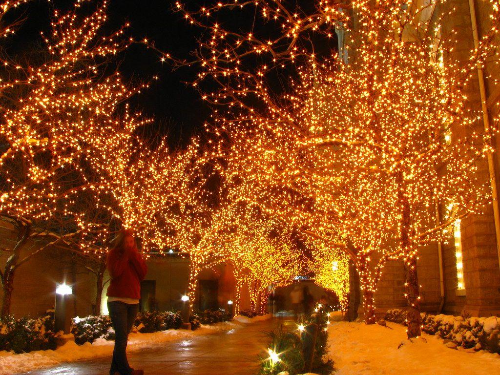 1024x768 Christmas Lights Square, Salt Lake City, Utah