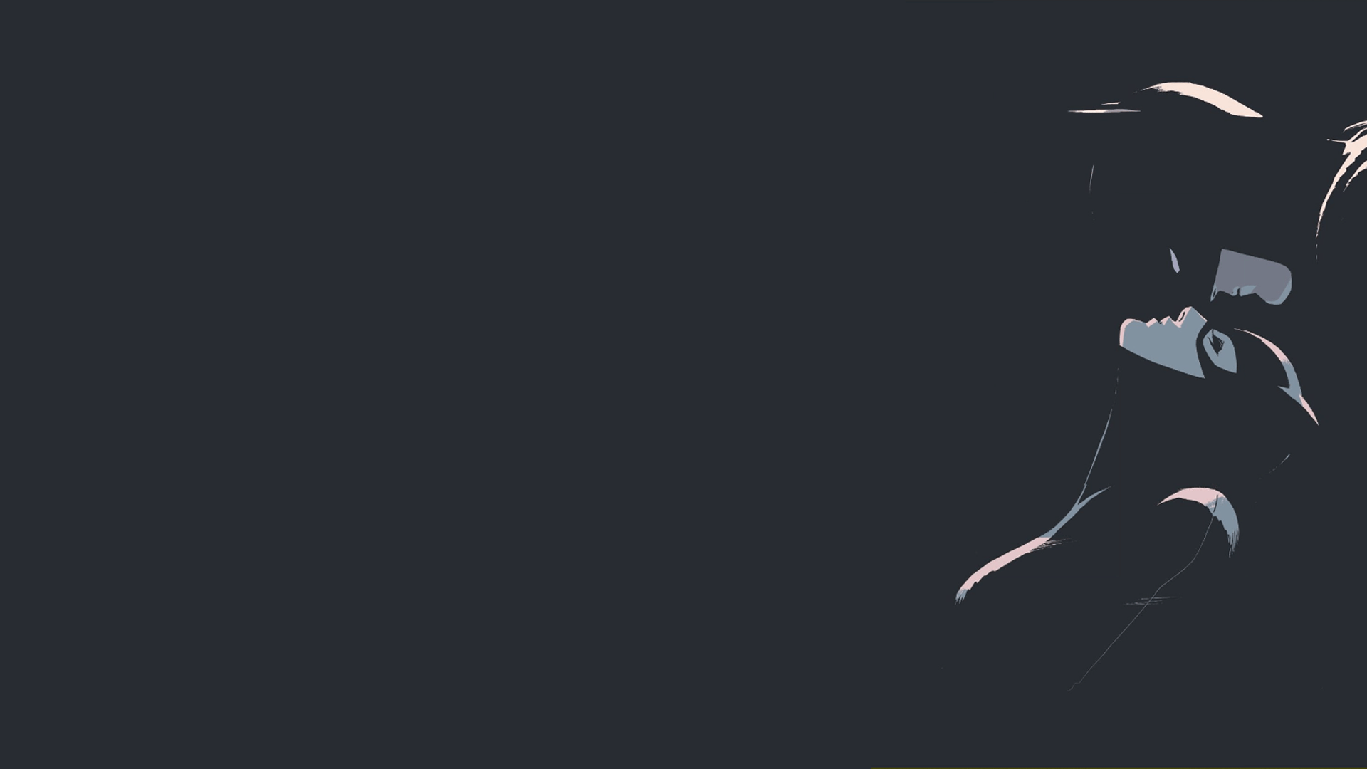 1920x1080 Wallpaper / Batman, Catwoman, DC Comics, Rebirth, minimalism