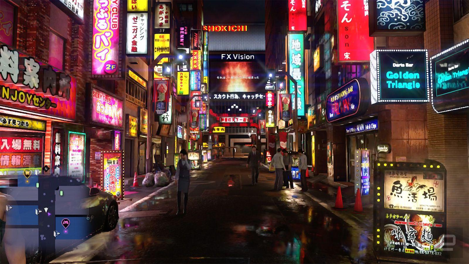 1600x900 Yakuza 6' Makes Tokyo's Red Light District Virtually Real