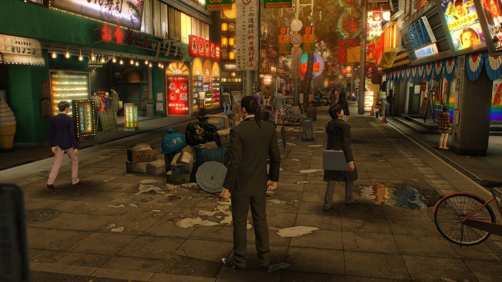 1920x1080 Yakuza 0 review. Rock Paper Shotgun