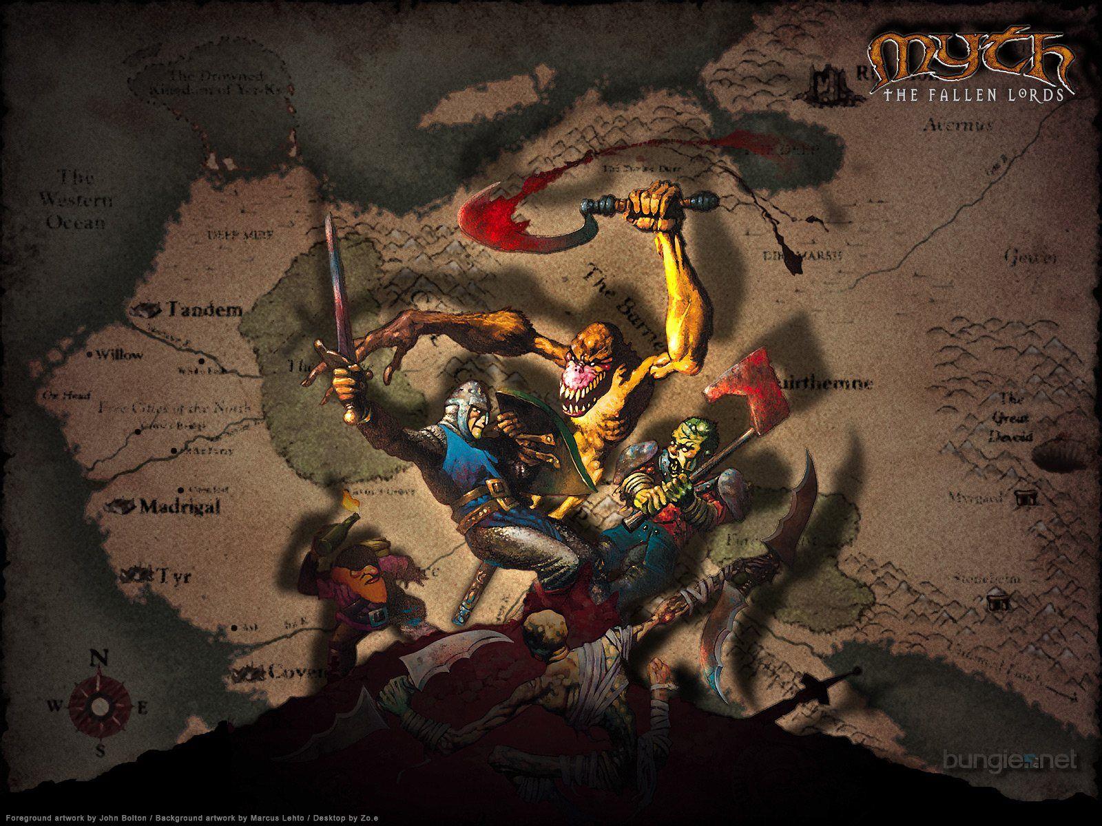 1600x1200 Video Game Myth Wallpaper:1600x1200