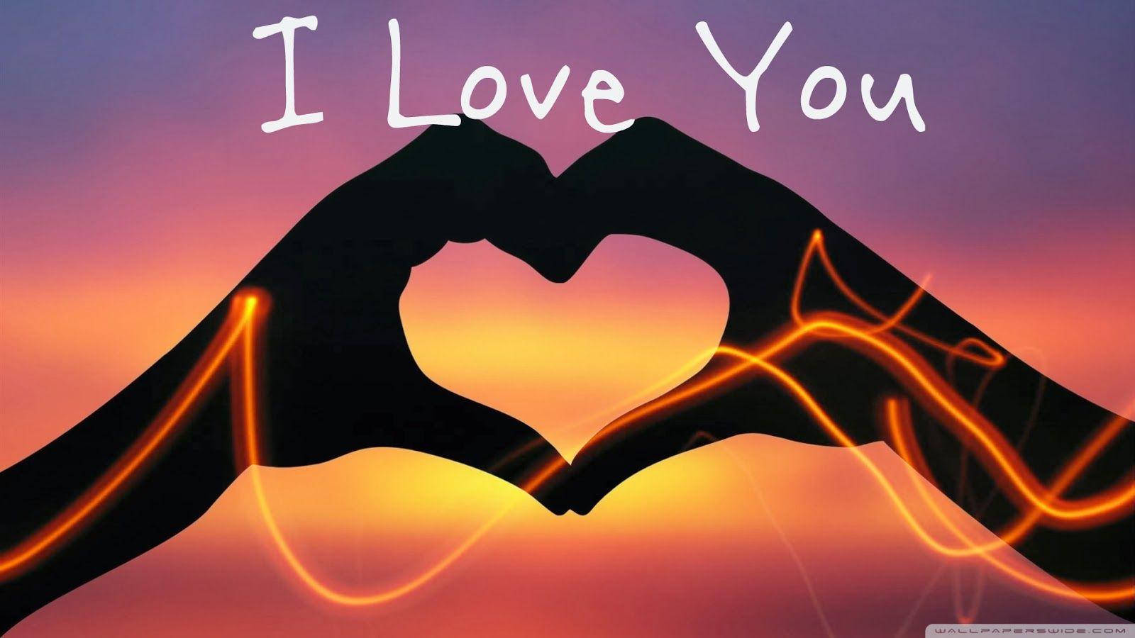 1600x900 I Love You Free Wallpaper
