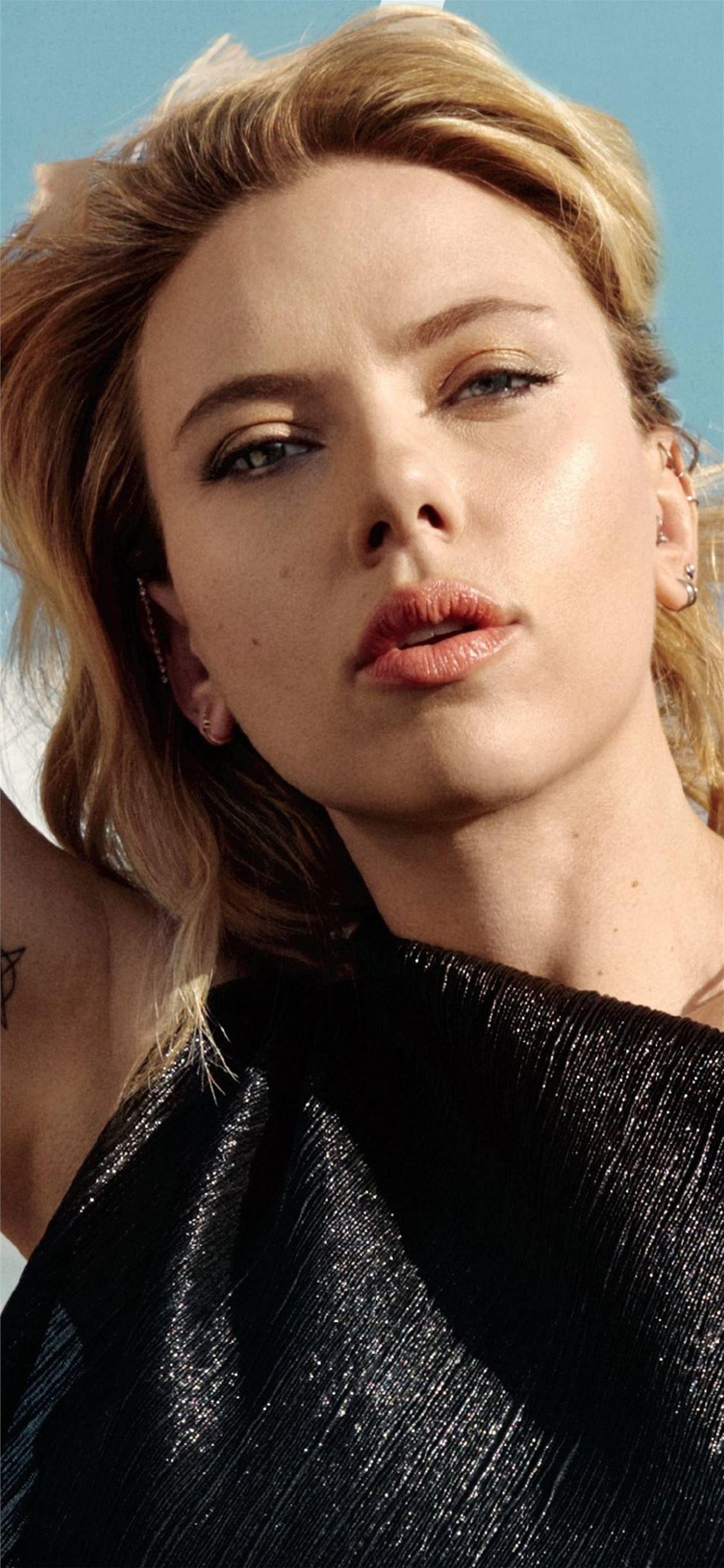 1242x2688 scarlett johansson the hollywood reporter 2019 iPhone 11 Wallpaper Free Download
