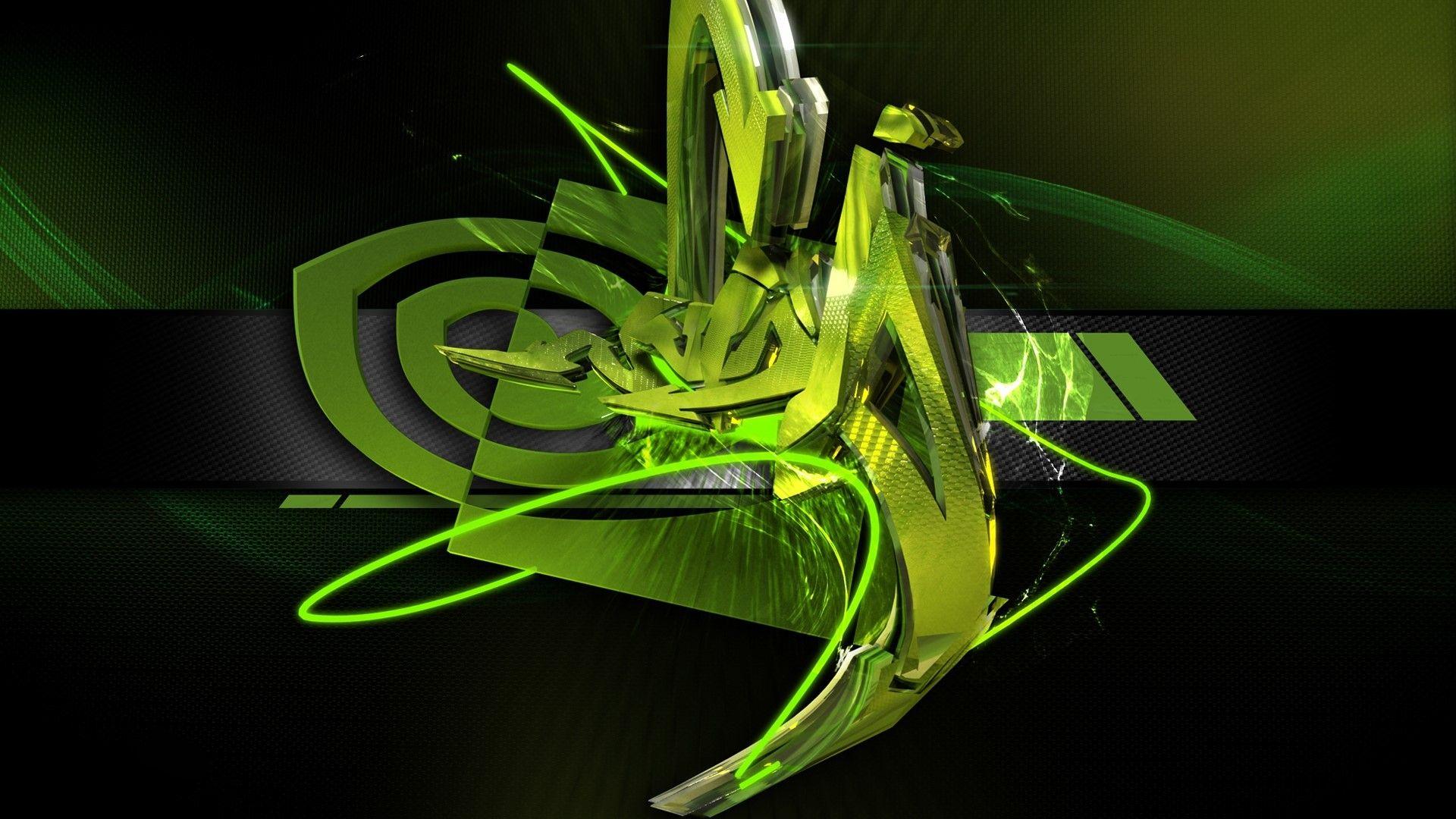 1920x1080 1920x1080 Nvidia, Graffiti, Green, Black, Lines wallpaper JPG