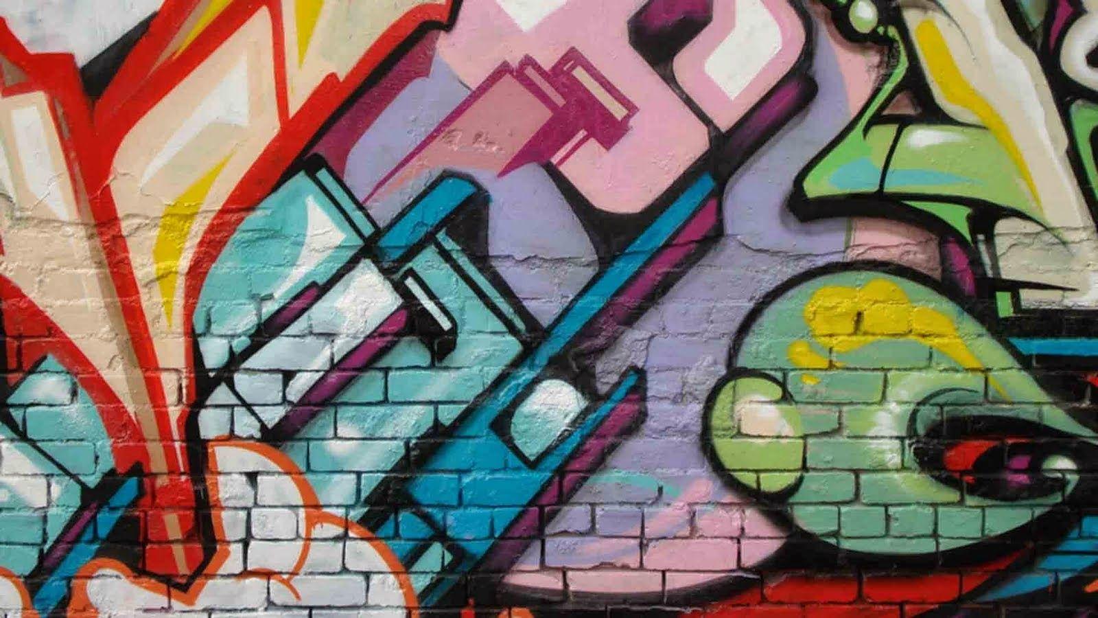 1600x900 AMMA: Graffiti Wallpaper