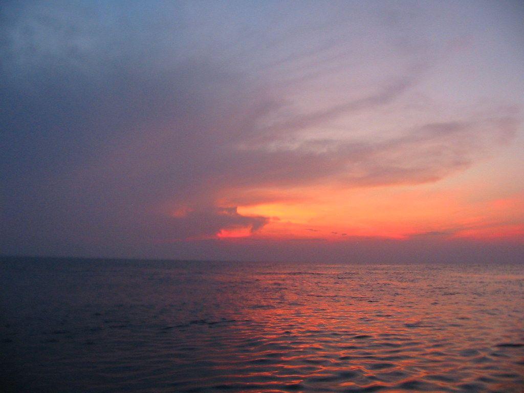 1024x768 cozumel sunset