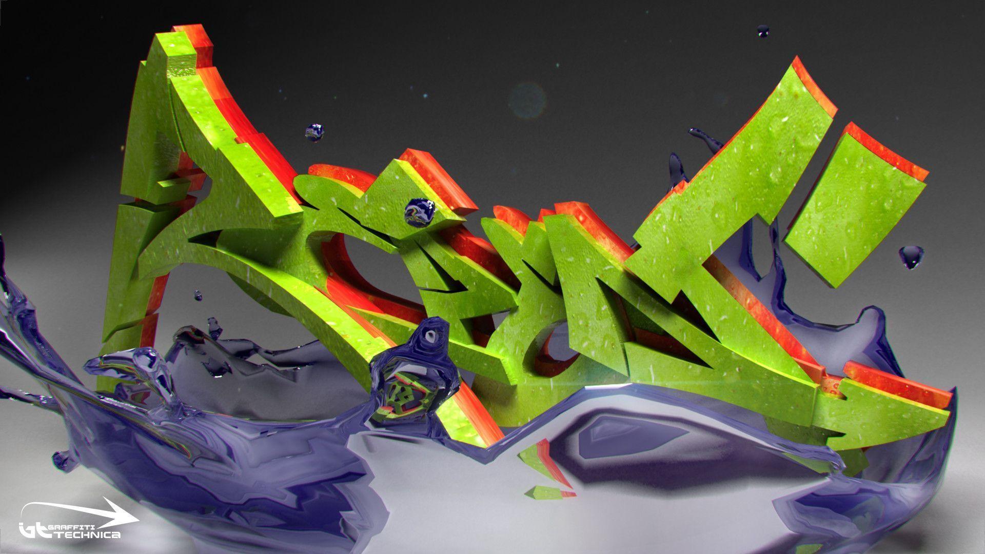 1920x1080 Cool Graffiti Wallpaper download free