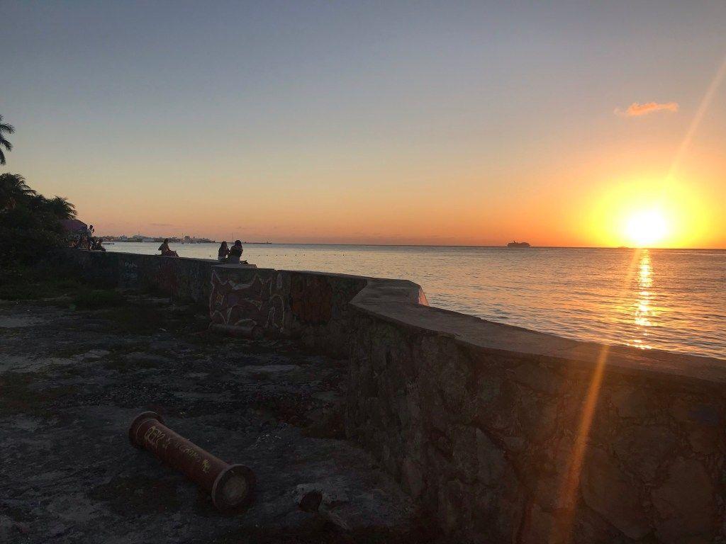 1024x768 Sunsets on Cozumel. 3 Around the Galaxy