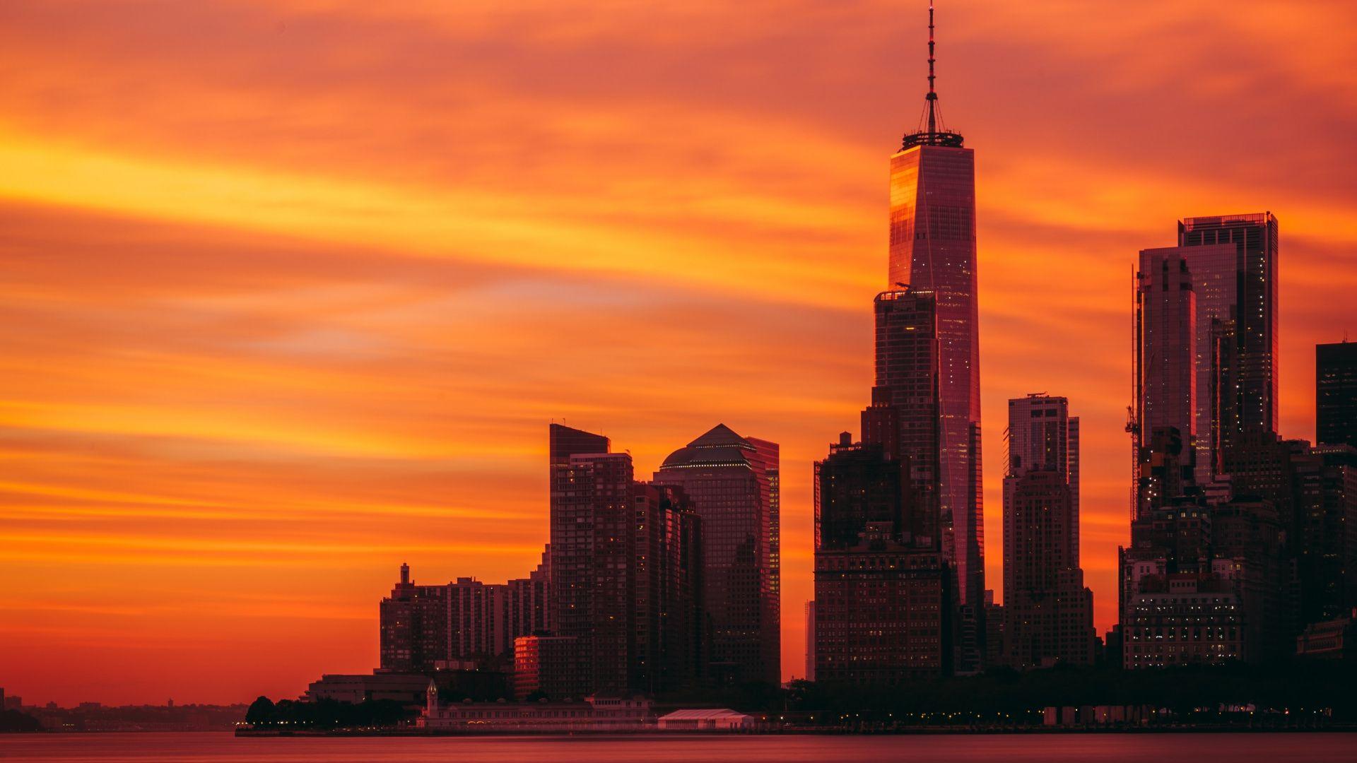 1920x1080 Battery Park HD Wallpaper