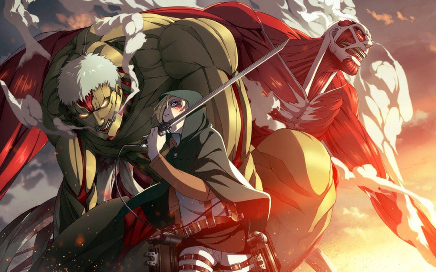 1440x900 Download wallpaper from anime Attack On Titan with tags: Computer, Annie Leonhart