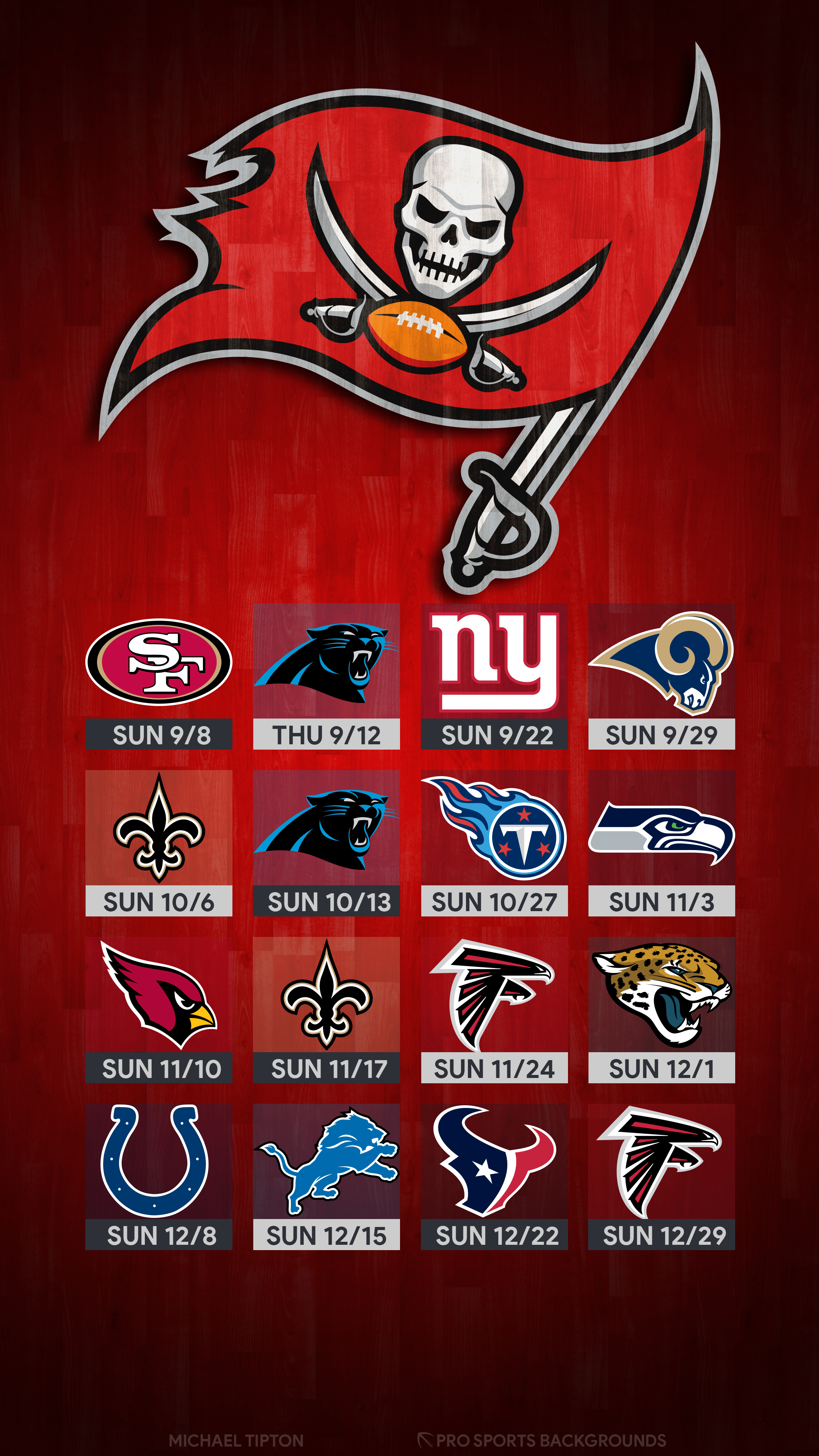 2160x3840 Tampa Bay Buccaneers iPhone Wallpaper
