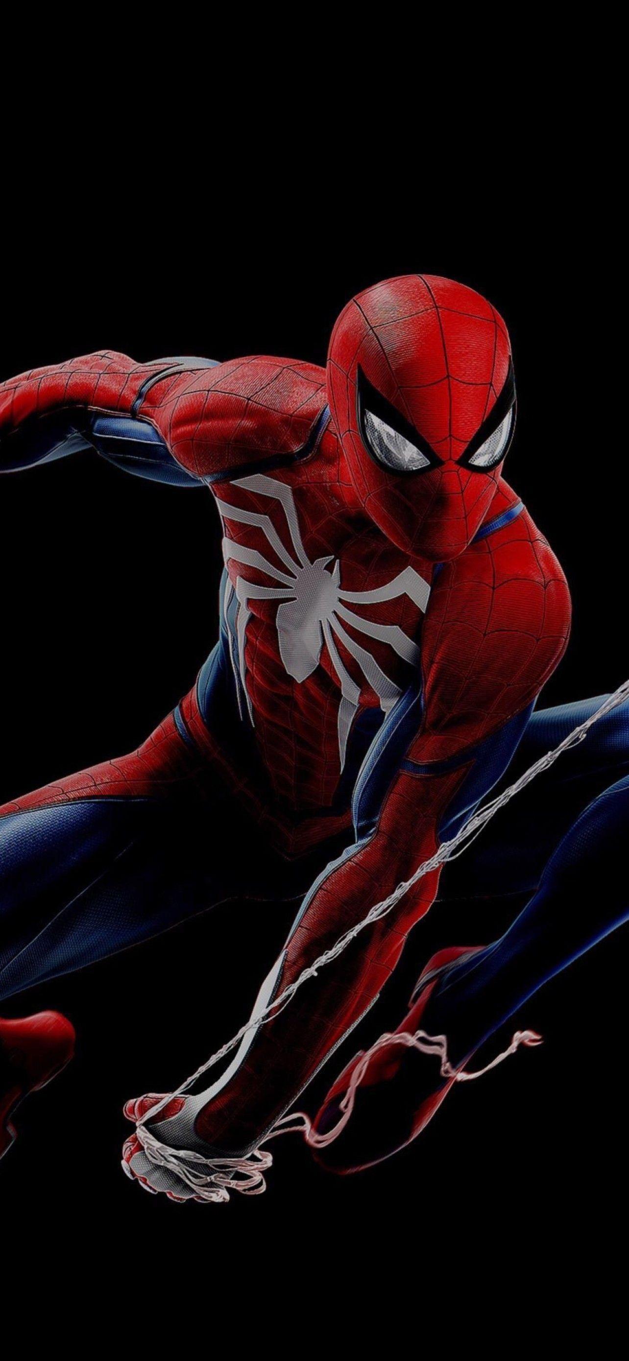 1284x2778 Download 1284x2778 Spider Man, Playstation Jumping, Superhero Games Wallpaper For IPhone 12 Pro Max