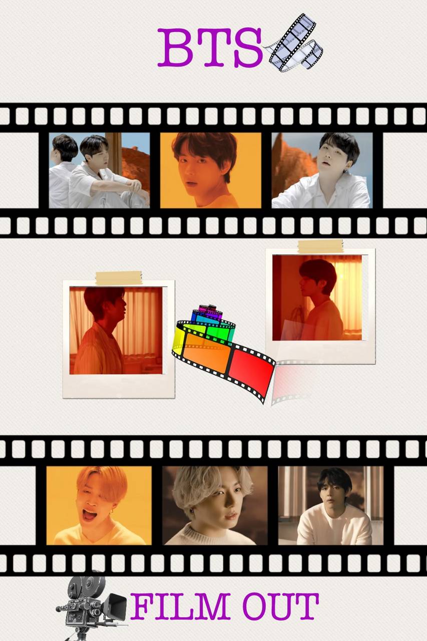 853x1280 BTS Film Out 2 Wallpaper