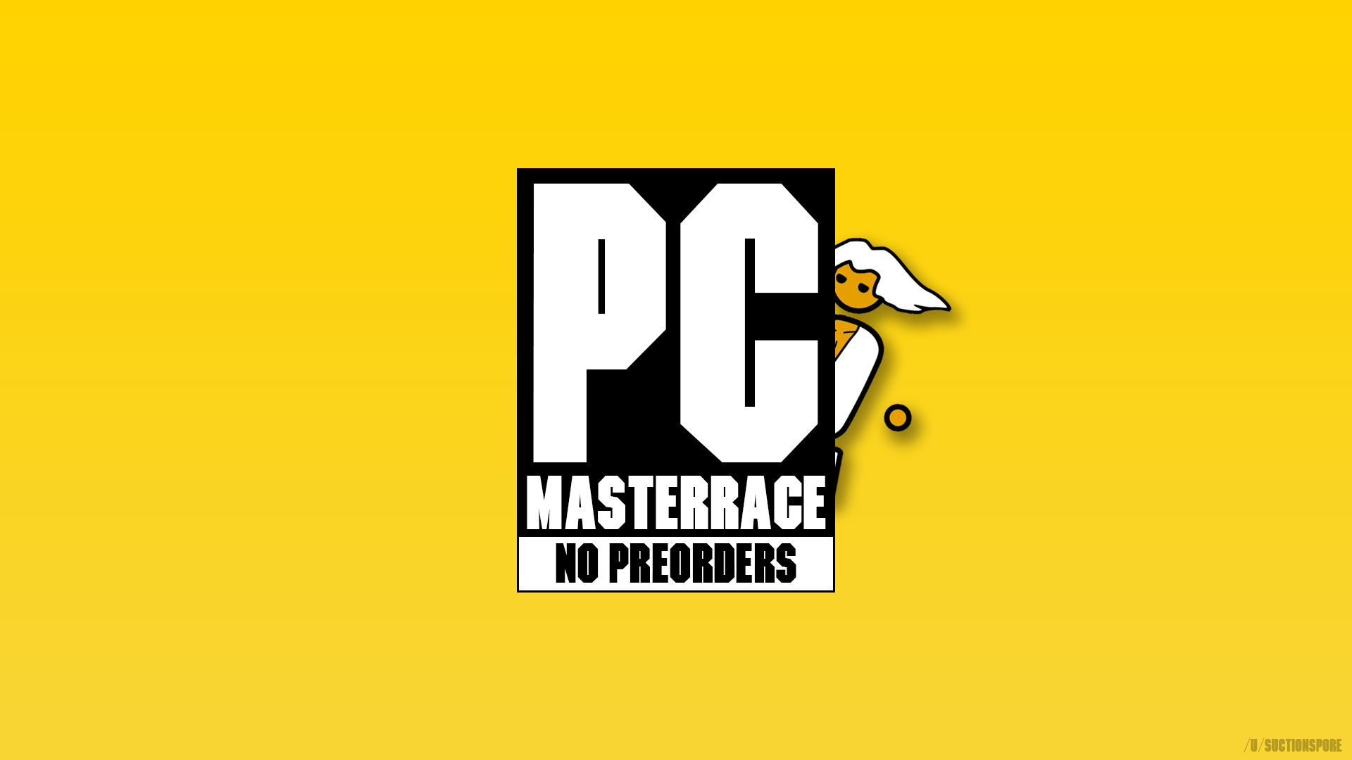 1920x1080 Yellow Gaming PC Wallpaper .