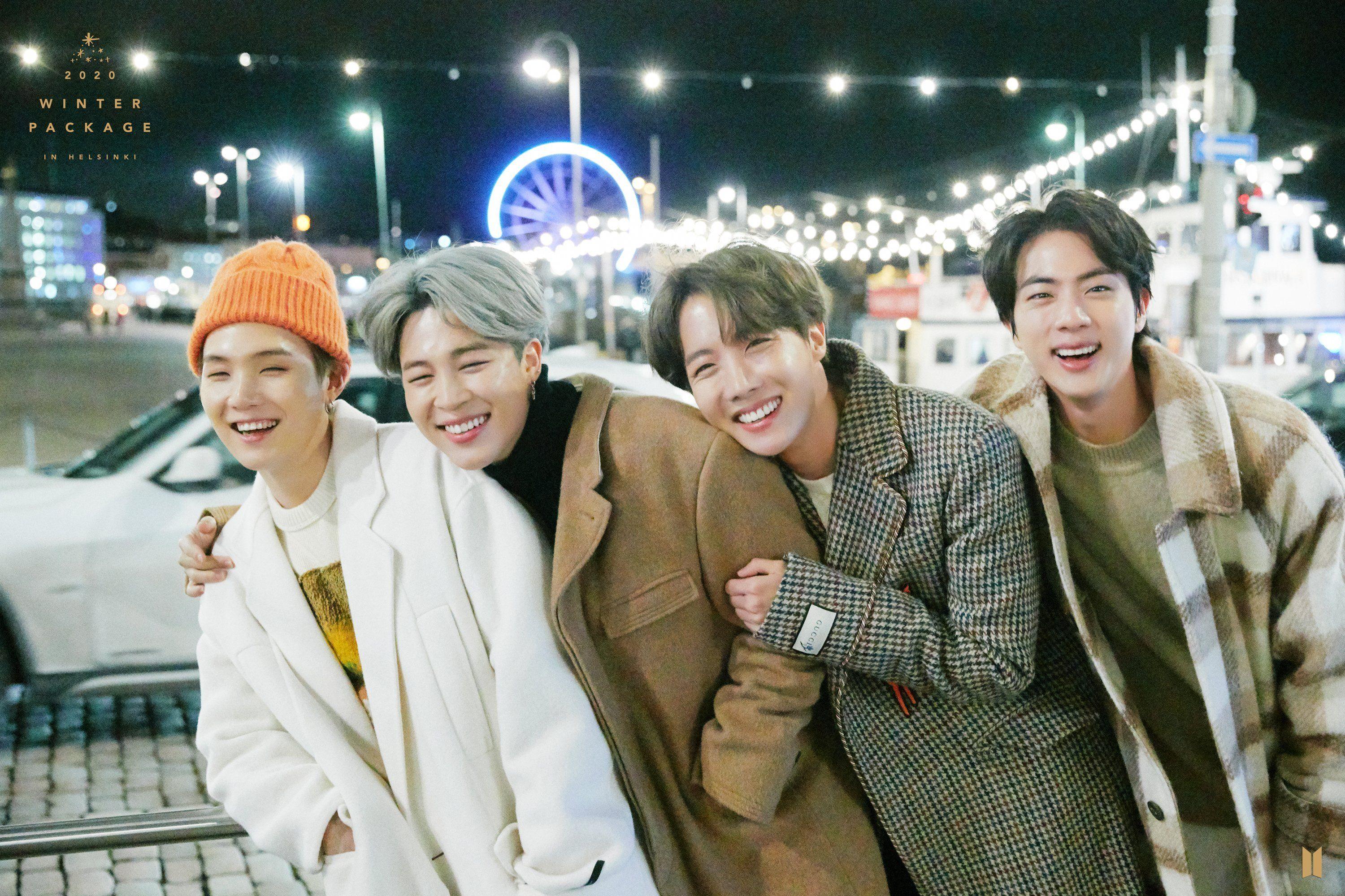 3000x2000 BTS Winter Package 2020 Wallpaper