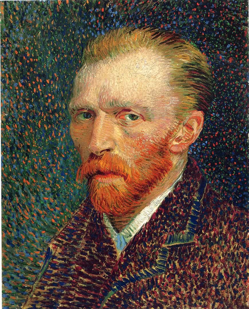 870x1080 Self Portrait 3 Van Gogh Wallpaper Image