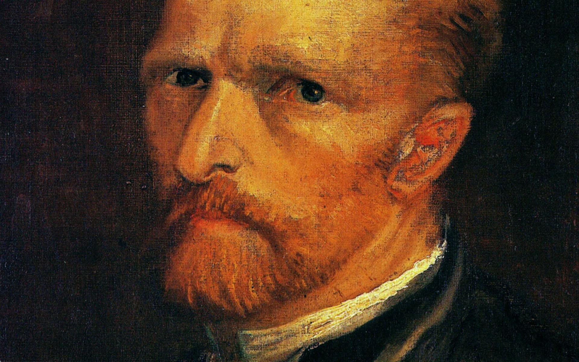 1920x1200 Famous painting of Vincent Van Gogh portrait wallpaper and image, picture, photo