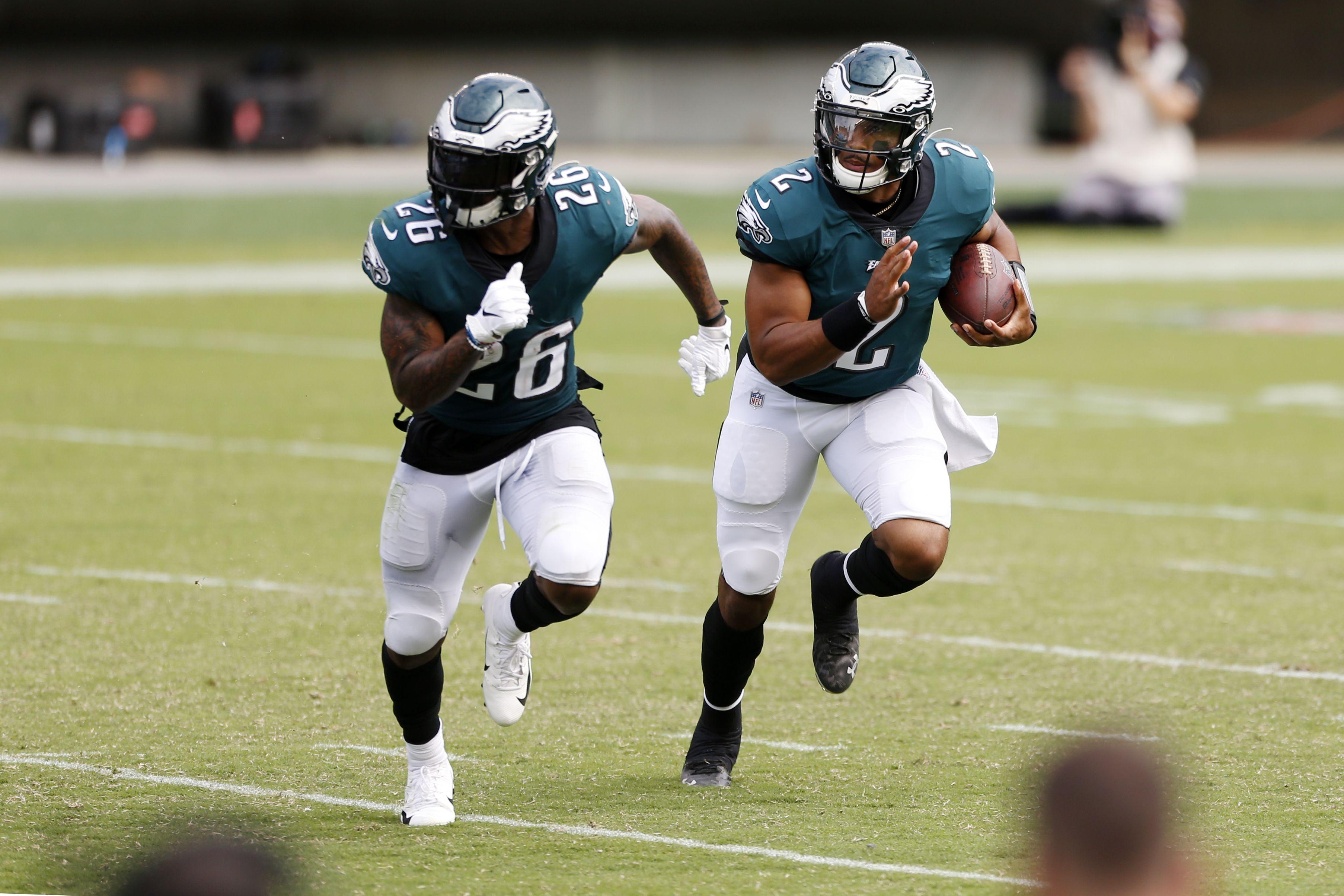 3611x2407 Eagles' Miles Sanders Looking Forward To Potential 1 On 1 Matchup Vs. Saints' Malcolm Jenkins