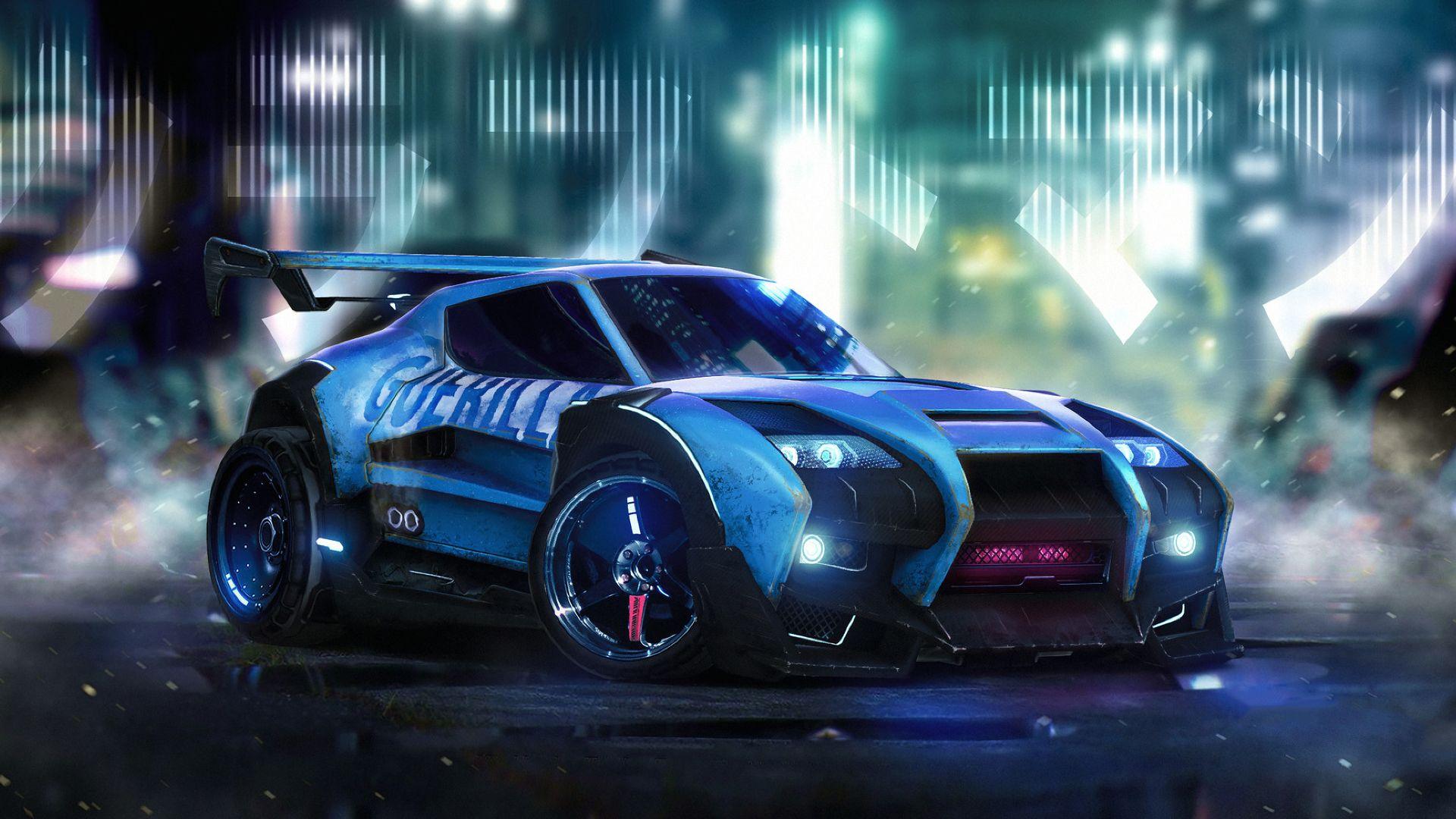 1920x1080 Rocket League Car Wallpaper HD