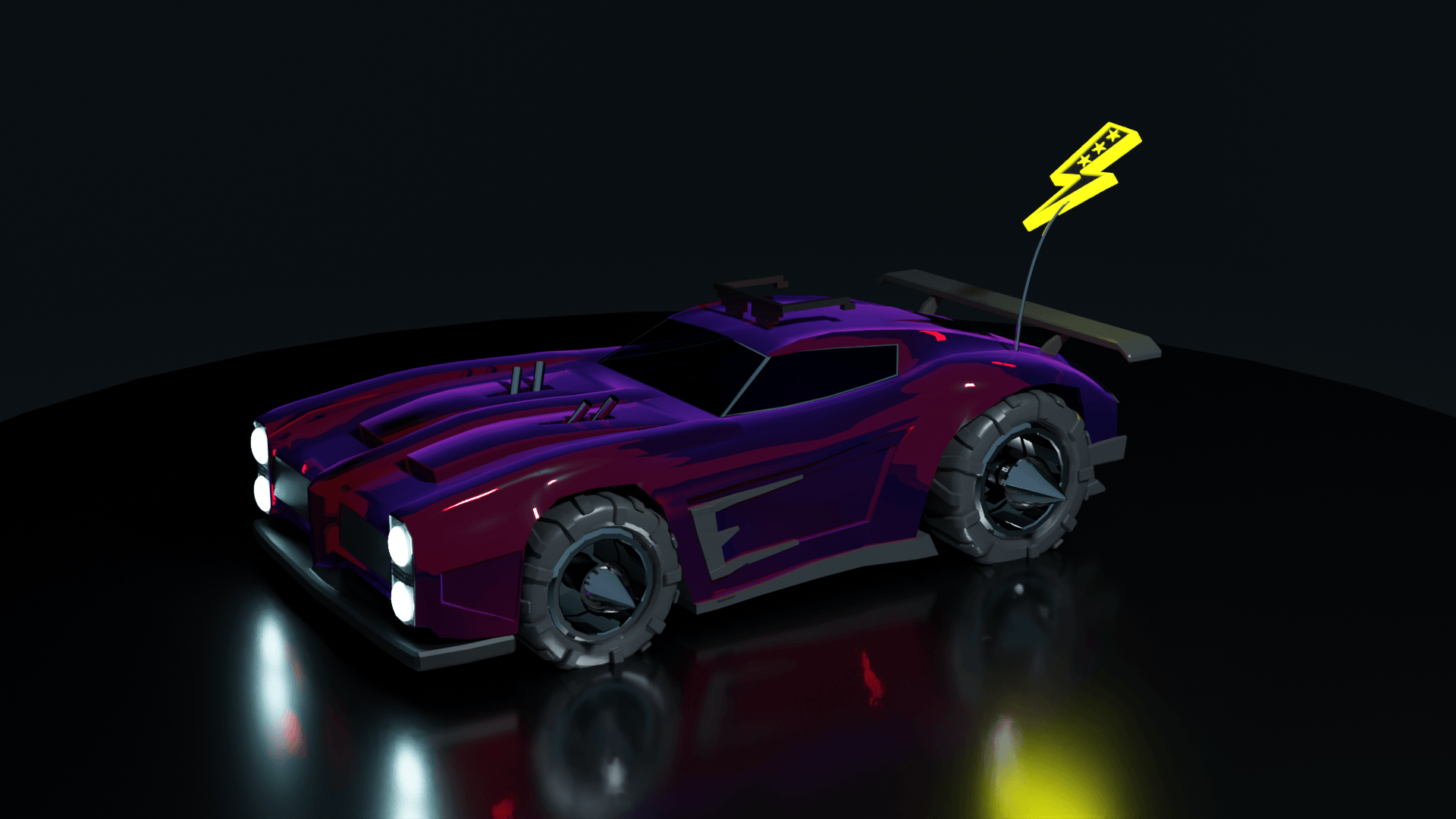 1920x1080 Dominus from Rocket League in Blender (1920x1080). Rocket league, Rocket league wallpaper, Fantasy cars