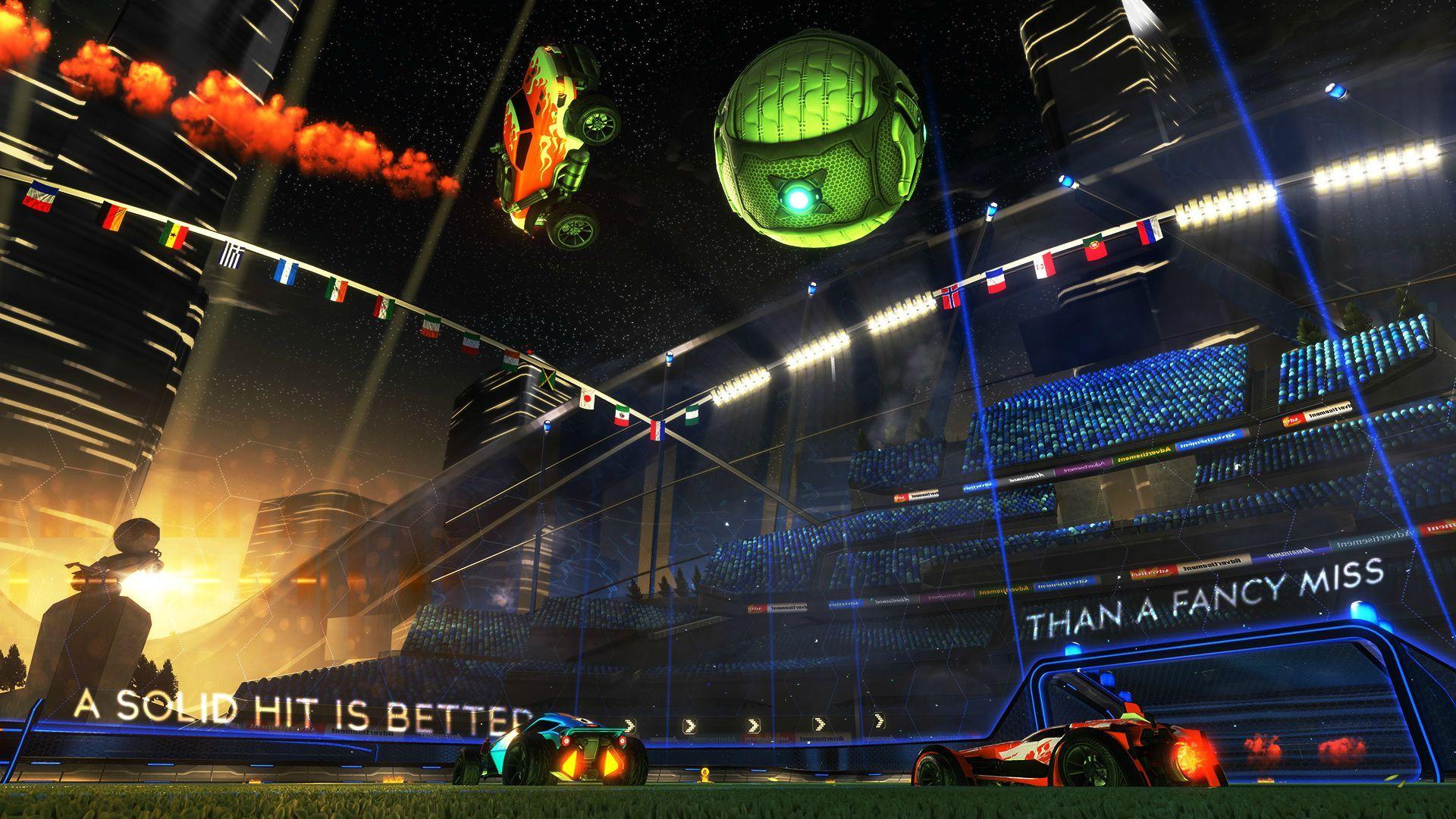 1920x1080 Motivational Aerial Wallpaper [1920x1080]: RocketLeague