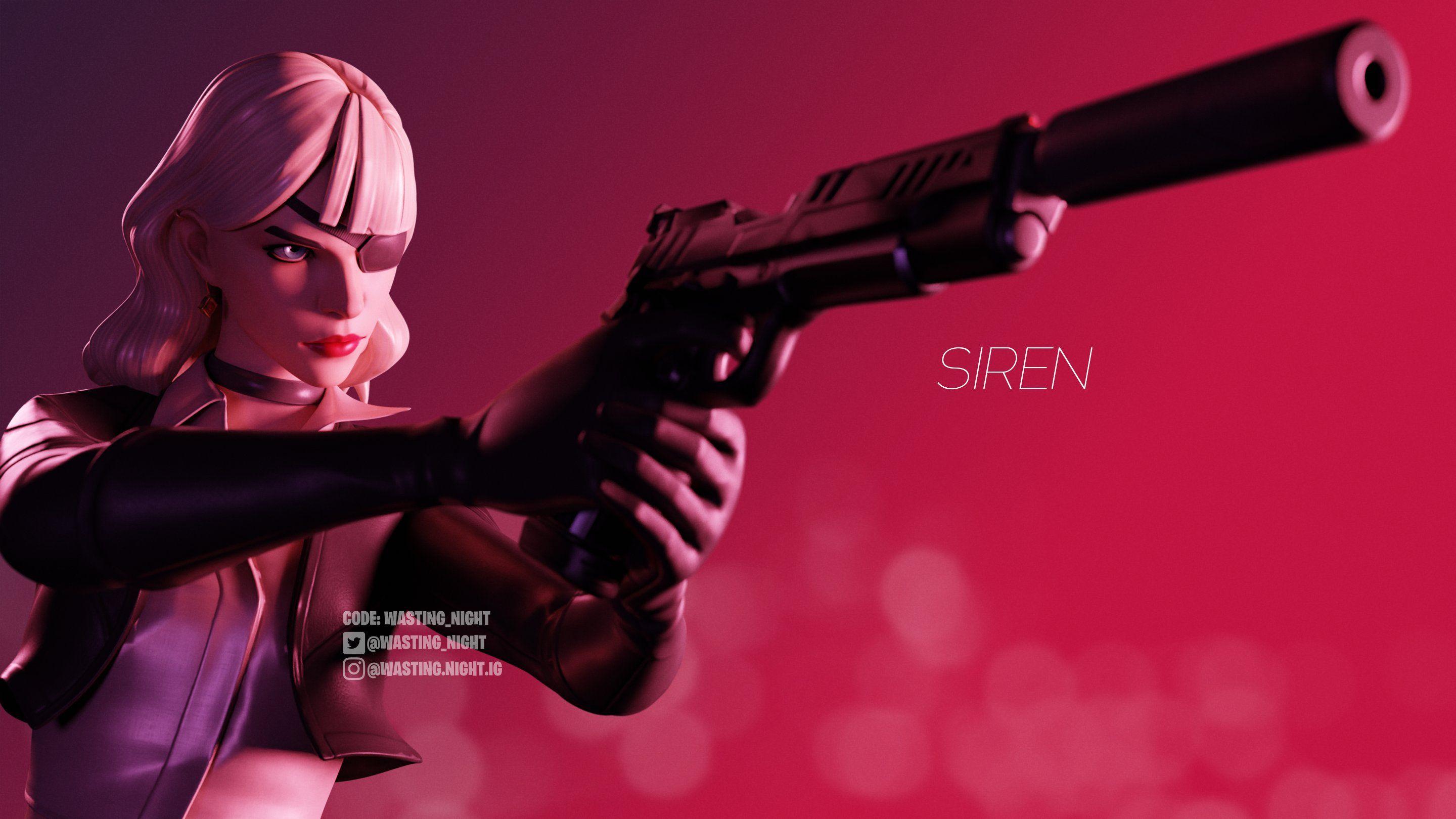 Fortnite Siren Wallpapers Top Nh Ng H Nh Nh P