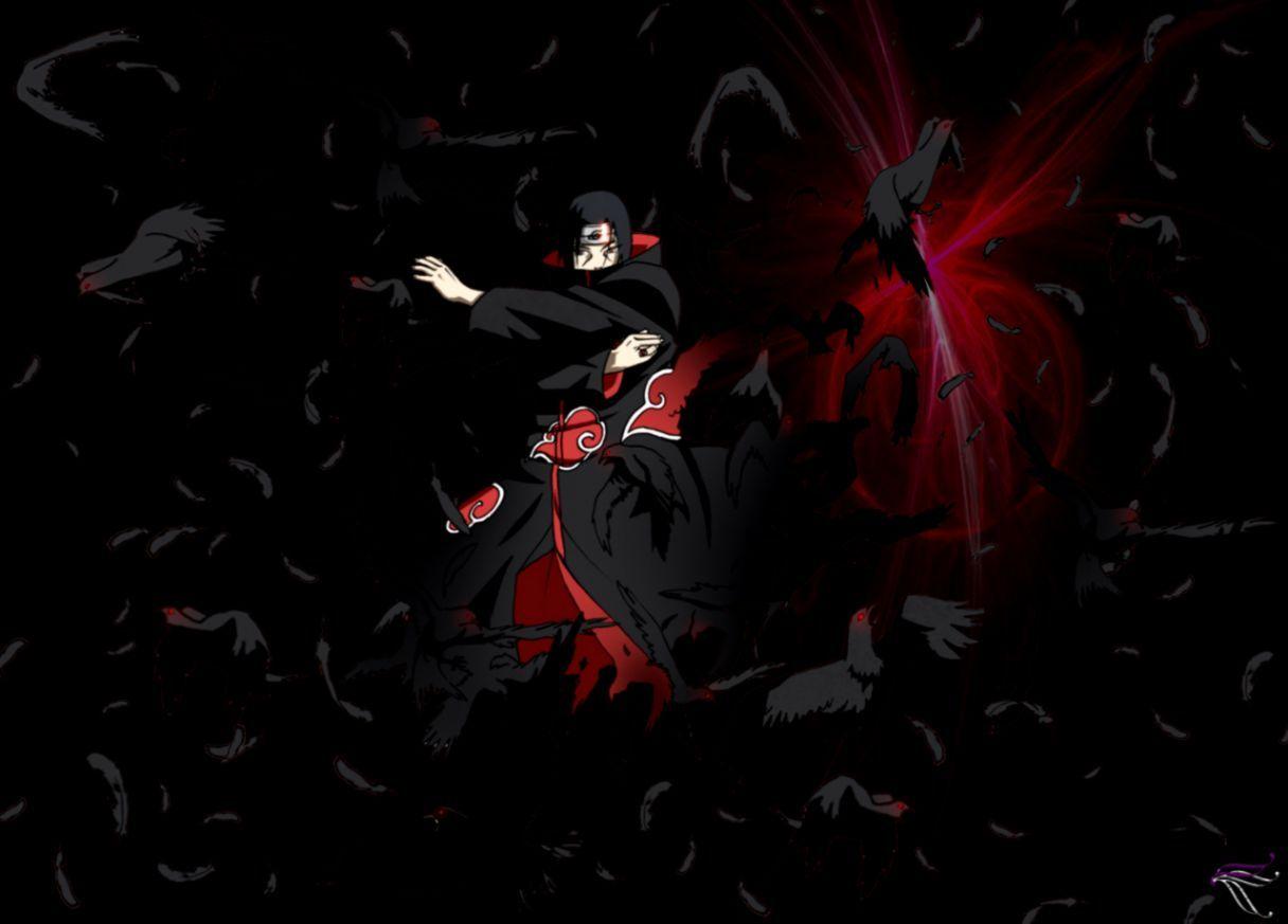 1216x873 Itachi 4k Wallpaper