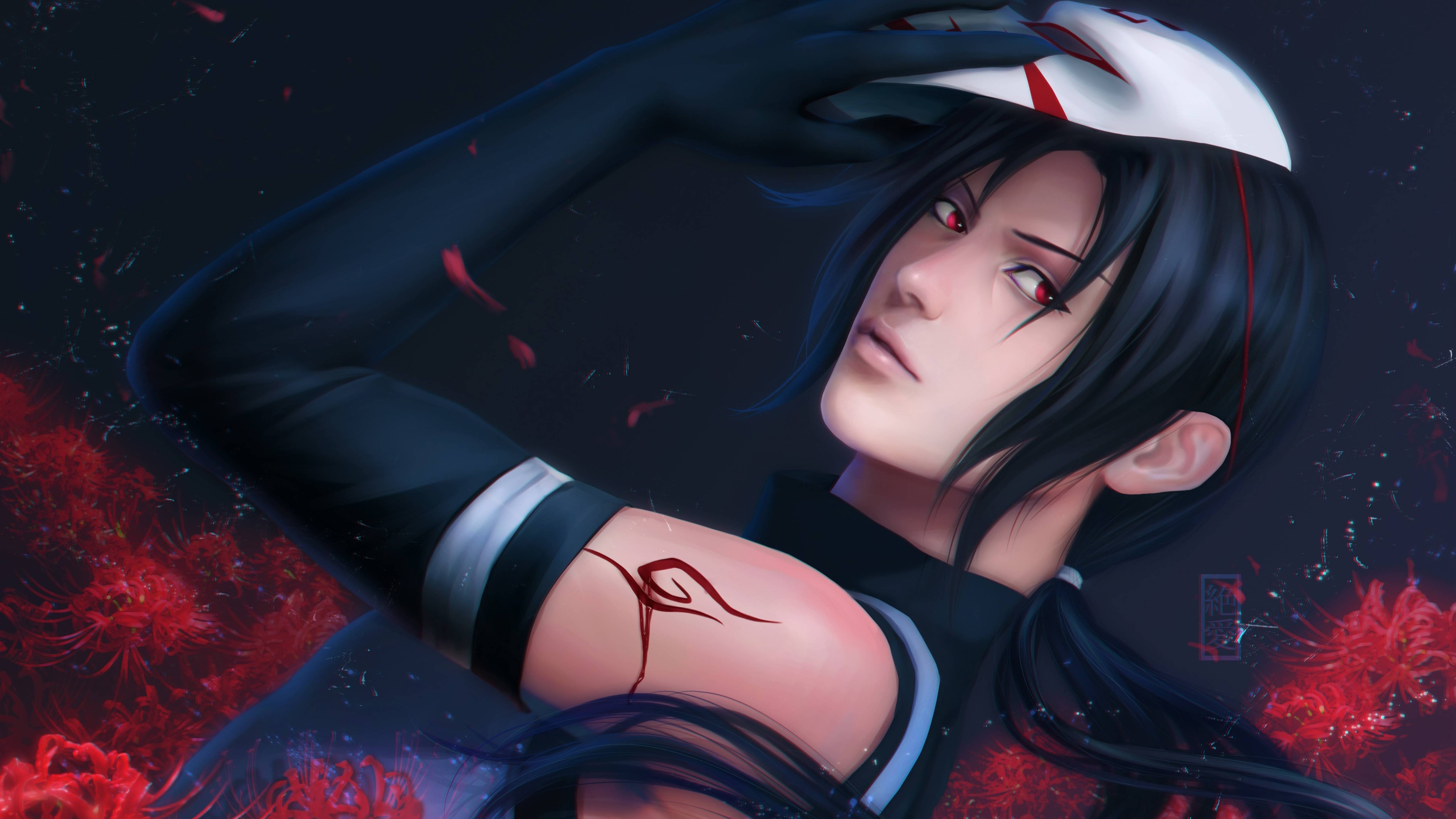 5120x2880 naruto, itachi uchiha, art 5K Wallpaper, HD Anime 4K Wallpaper, Image, Photo and Background