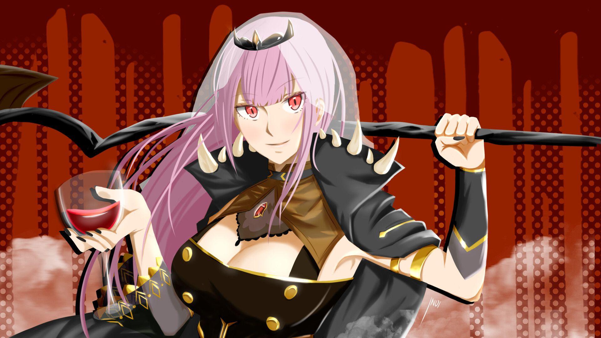 1920x1080 Calliope Mori Fan Art (VTuber, Hololive EN), Inui