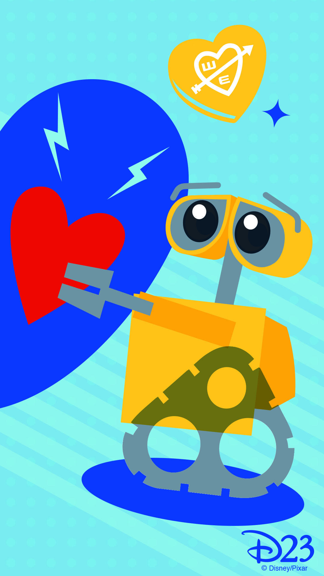 1080x1920 Match with Your Valentine Using These Phone Wallpaper Inspired by Iconic Disney Couples