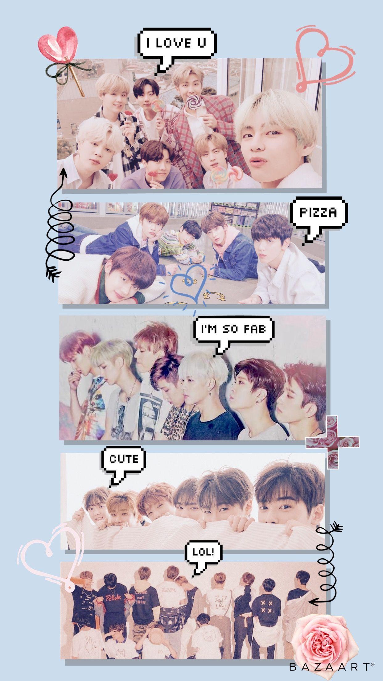 1242x2208 Kpop boy band wallpaper aesthetic. Band wallpaper, Aesthetic wallpaper, Wallpaper