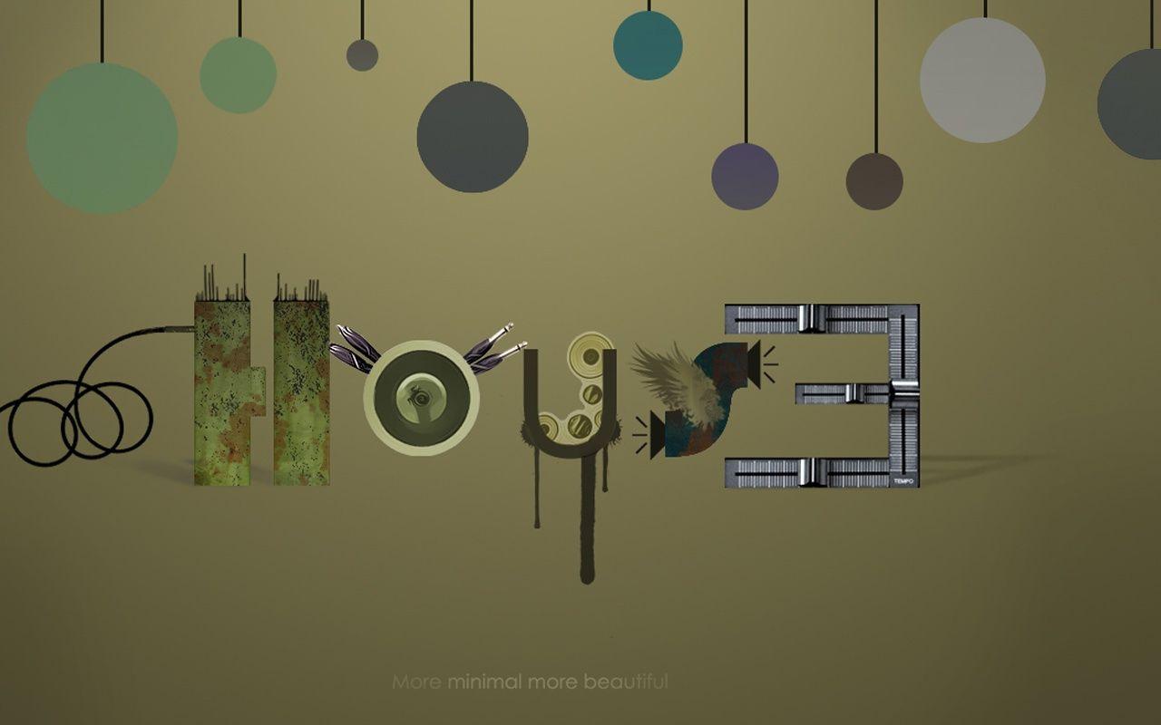 1280x800 Minimal House wallpaper, music and dance wallpaper