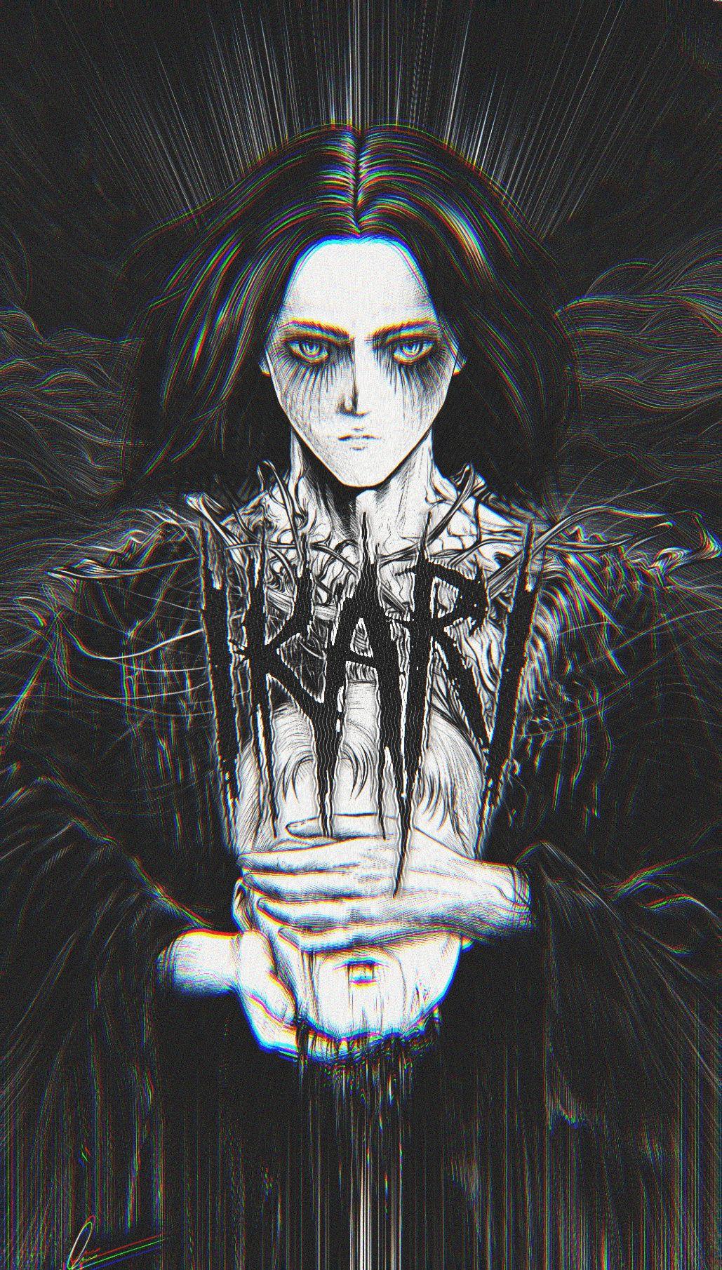 1029x1810 Eren Yeager x Reiner Braun [Wallpaper IKARI )
