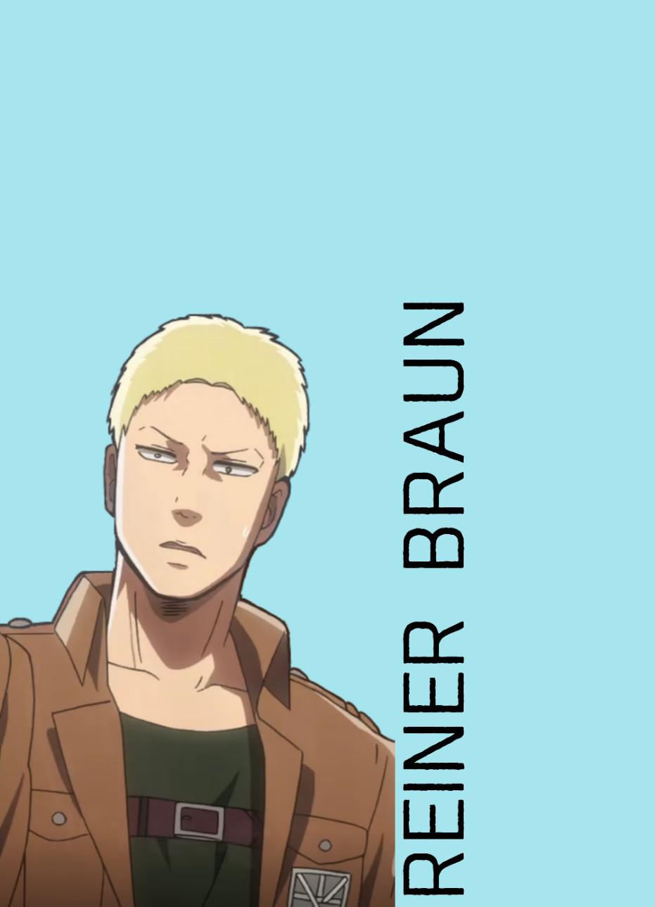 931x1289 Reiner waifu so i edited this wallpaper from a scene from the anime. Made it big so people can adjust it to their phone size :))