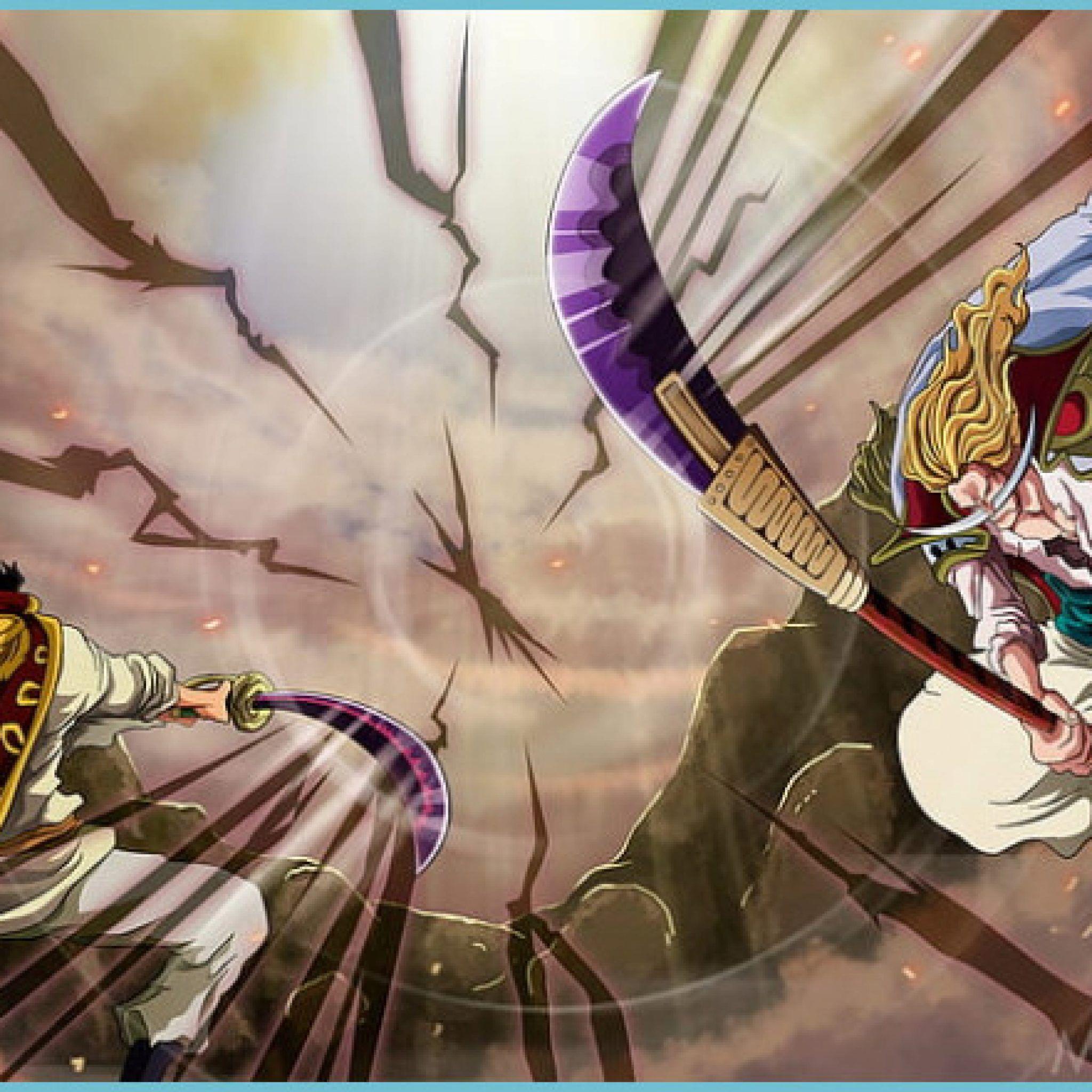 2048x2048 HD Wallpaper: One Piece, Edward Newgate, Gol D