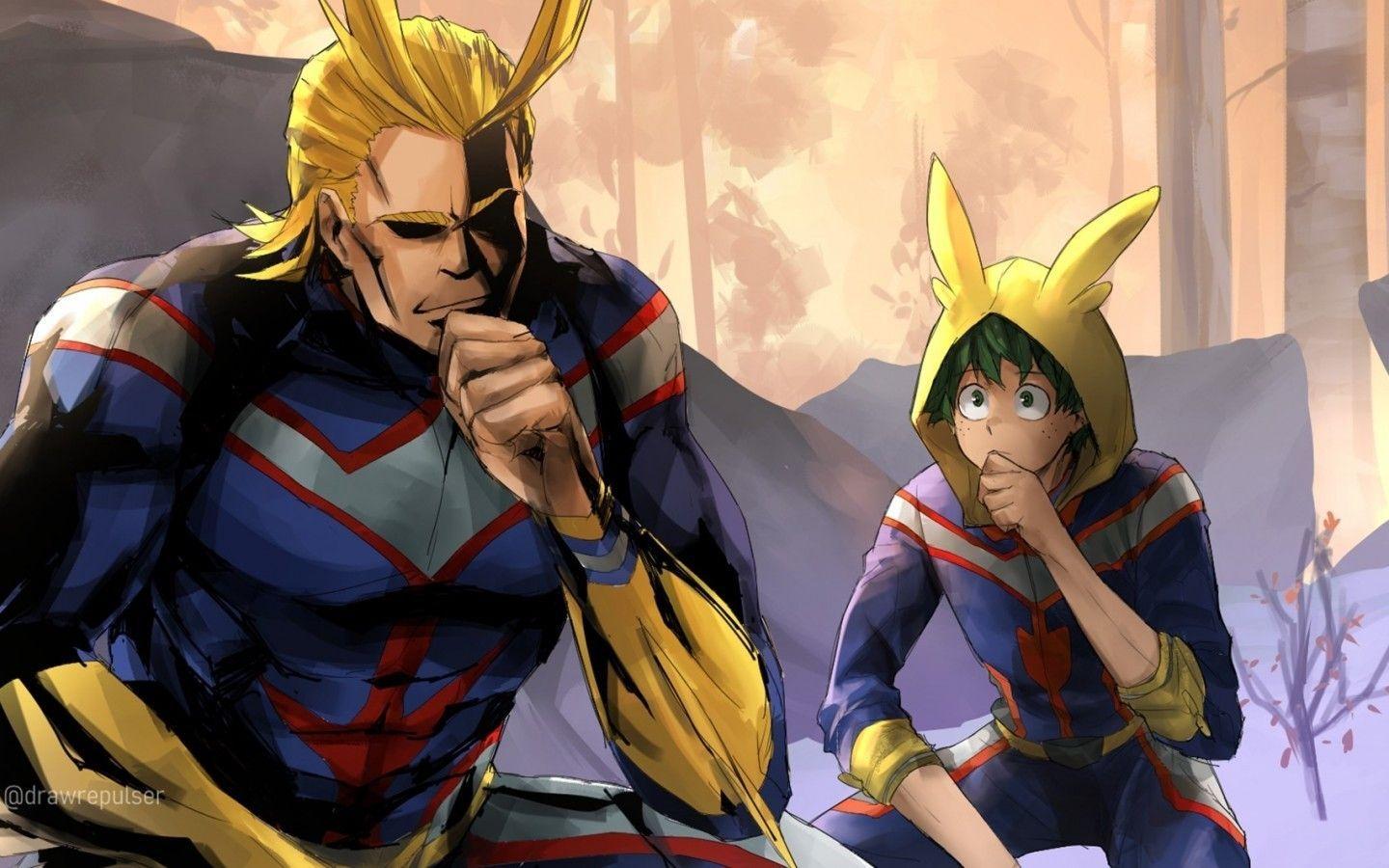1440x900 All Might Wallpaper
