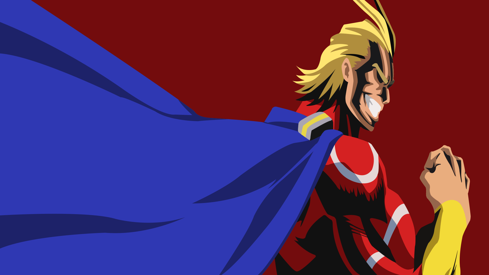 1920x1080 All might wallpaper Free all might phone wallpaper