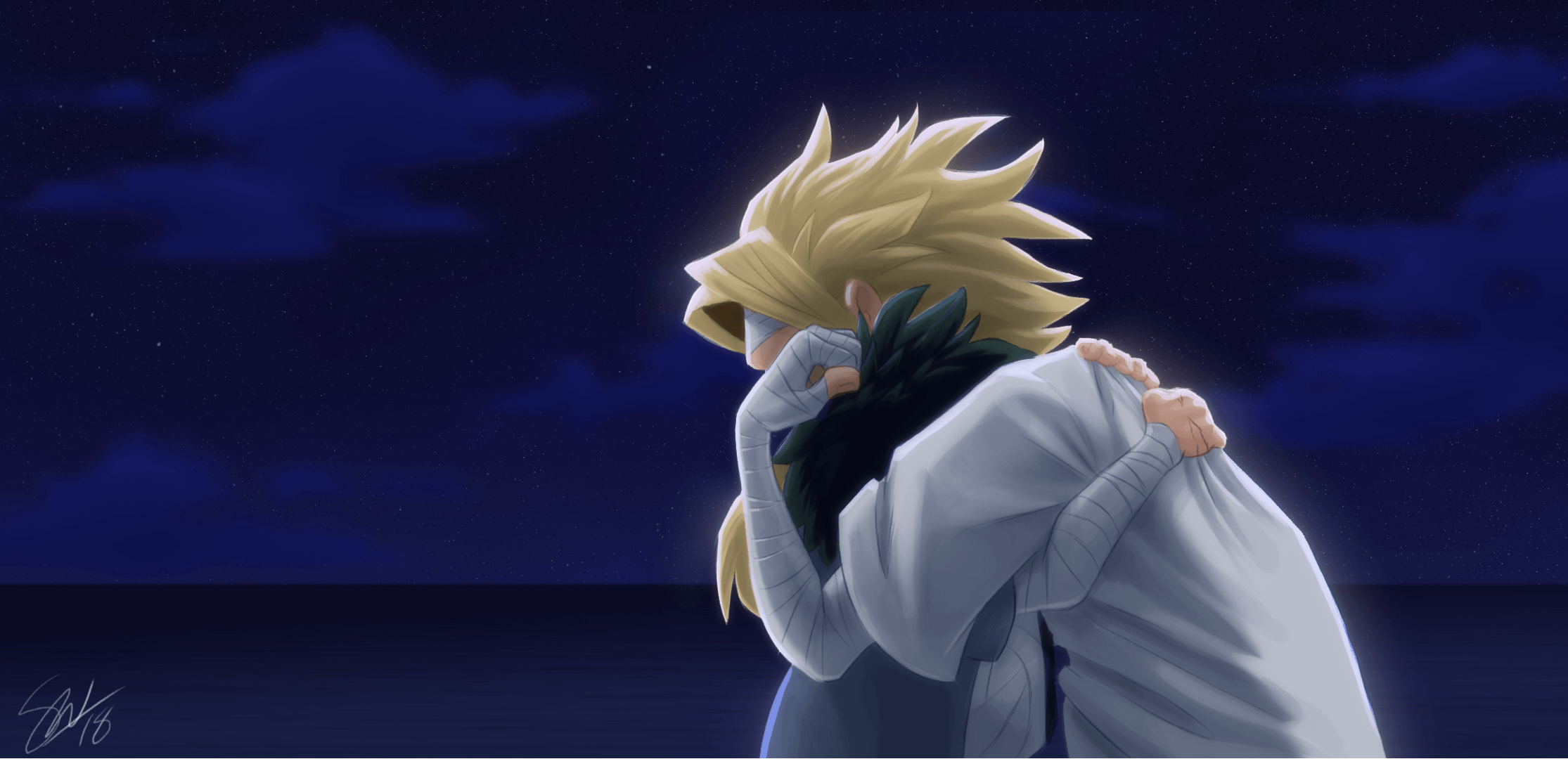 2230x1080 All Might HD wallpaper, background