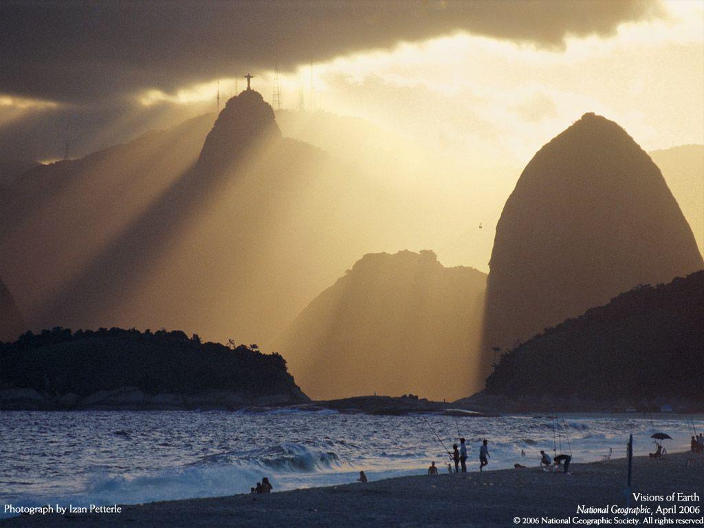 1024x768 Rio de Janeiro Cristo Redentor Wallpaper