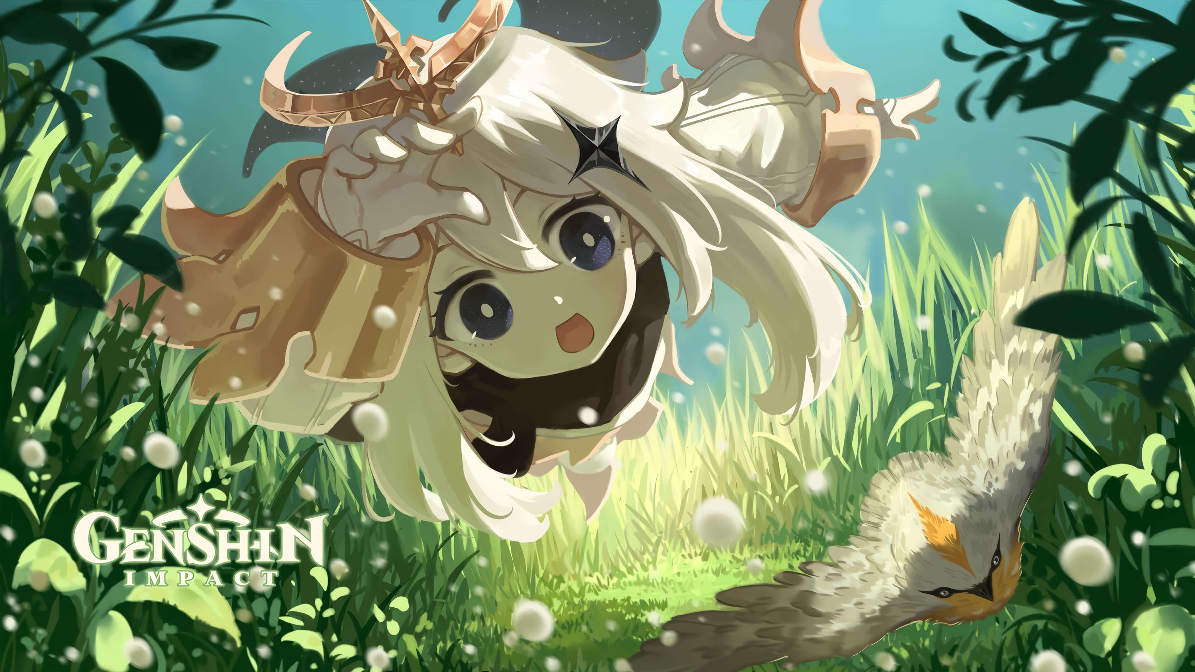 3840x2160 Paimon Genshin Impact Wallpaper