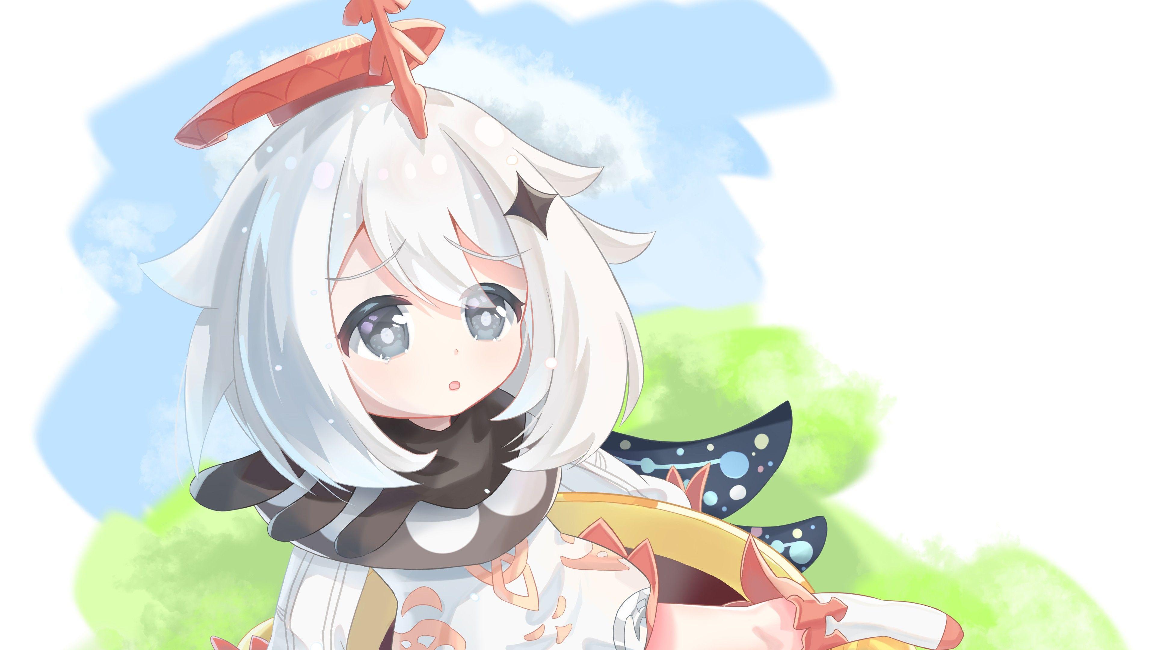 3840x2160 Paimon 4K HD Genshin Impact Wallpaper