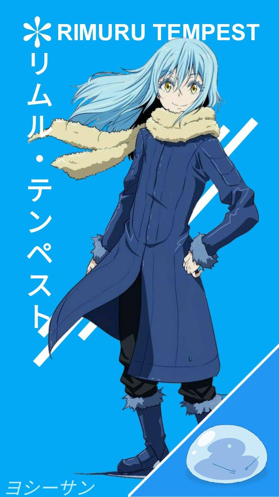 918x1632 Rimuru Tempest. Gambar karakter, Anime kawaii, Wallpaper anime lucu