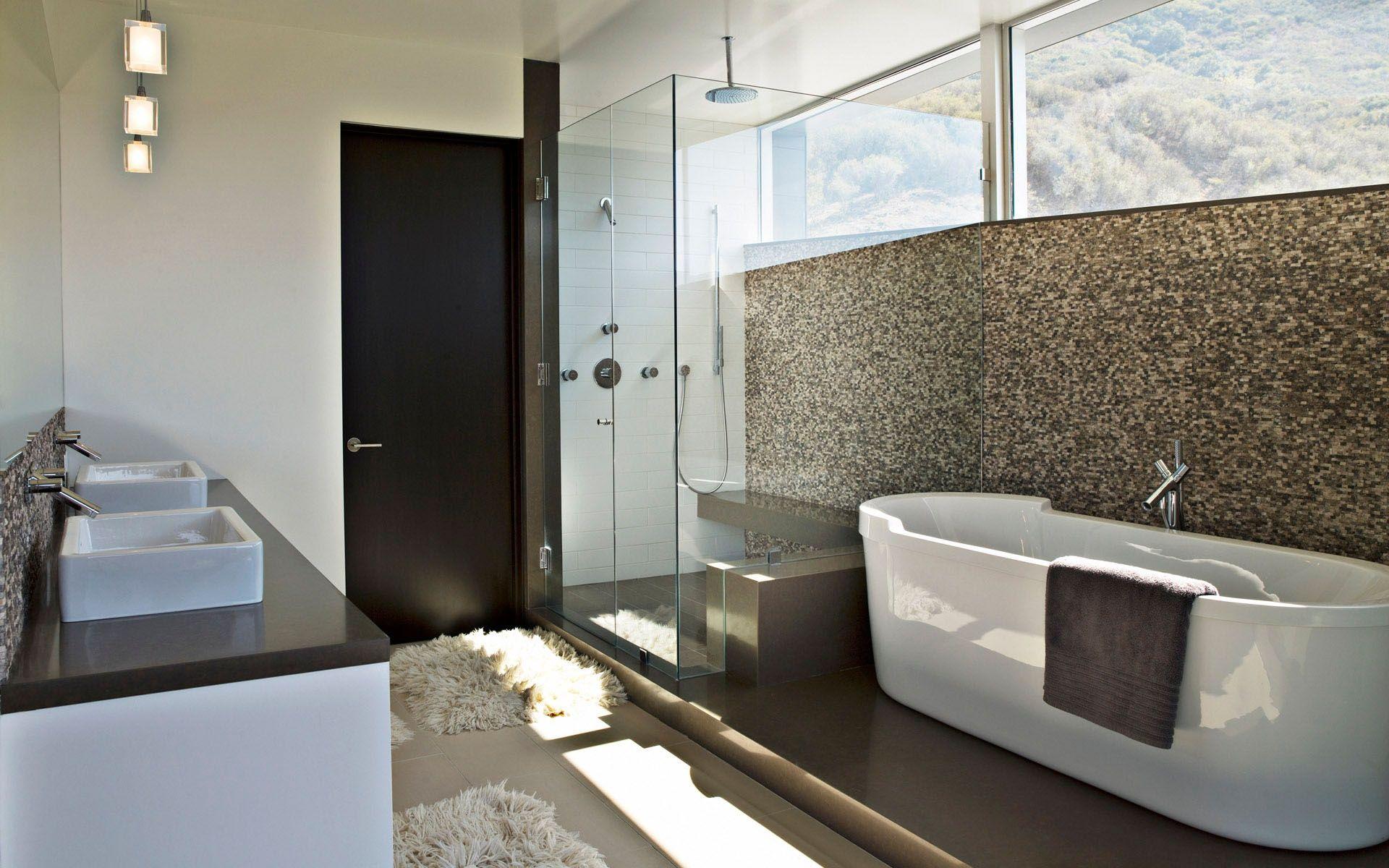1920x1200 Contemporary Bathroom Wallpaper Home