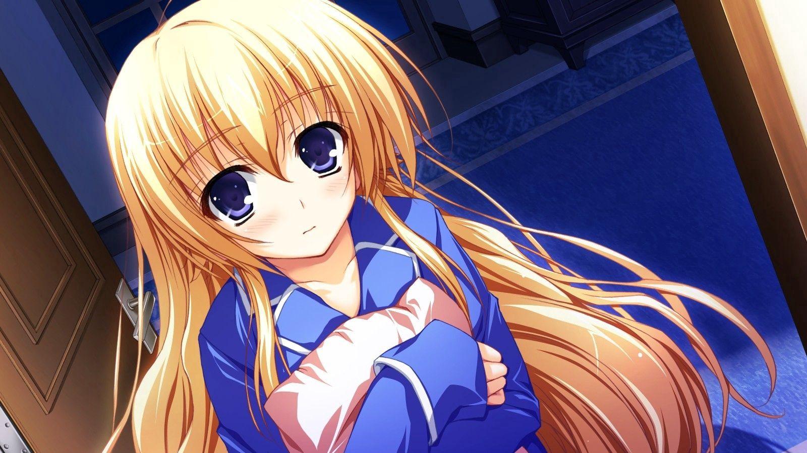 1600x900 Download wallpaper 1600x900 girl, tenderness, pajamas, night, bathroom, pillow, sleep widescreen 16:9 HD background