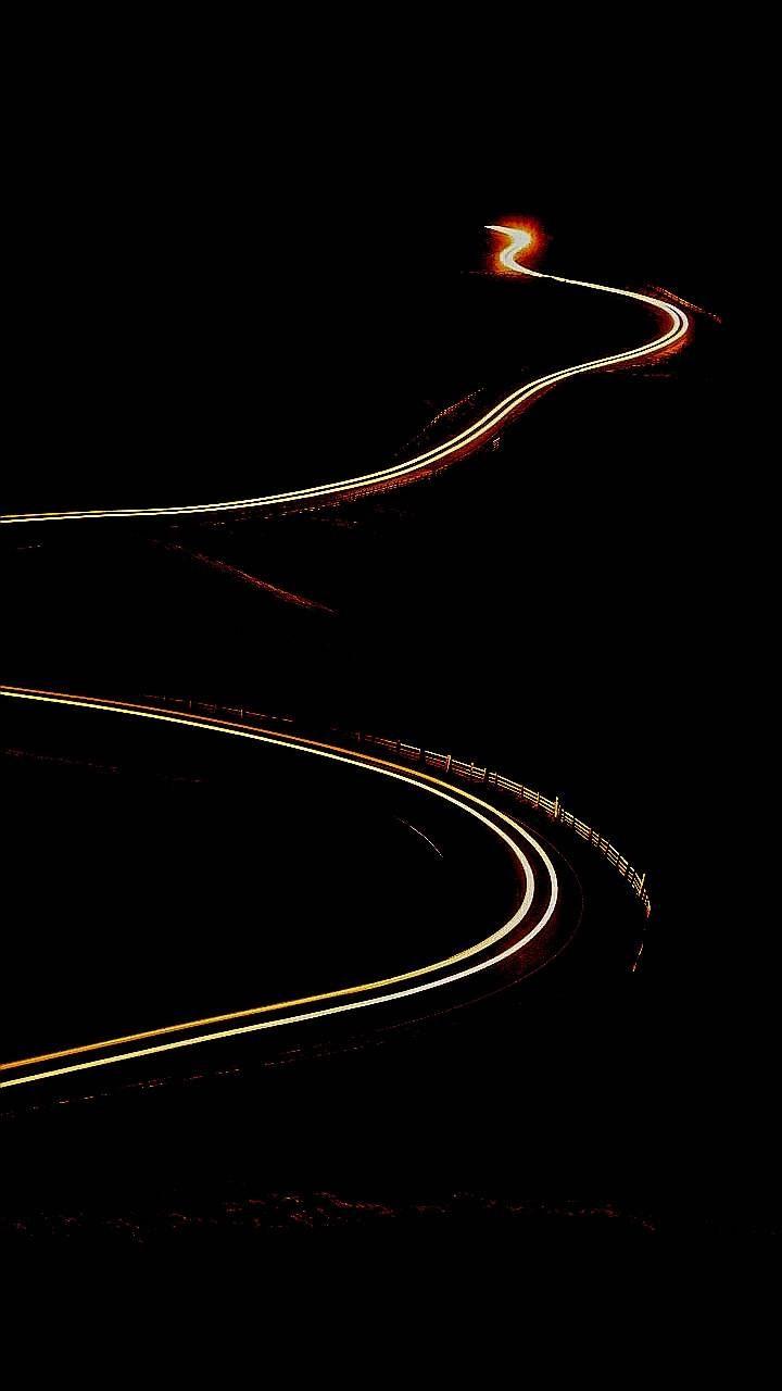 720x1280 night highway wallpaper