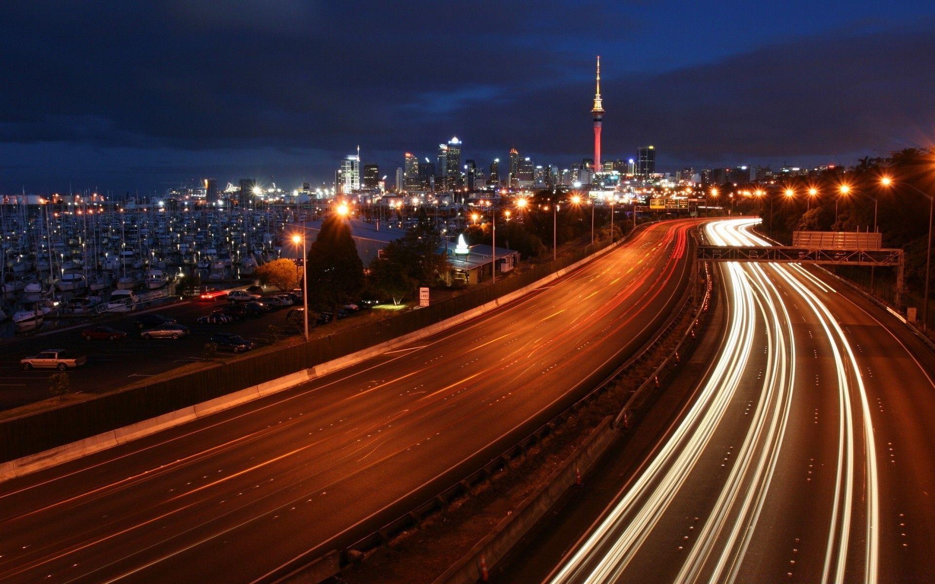 1920x1200 Highway At Night