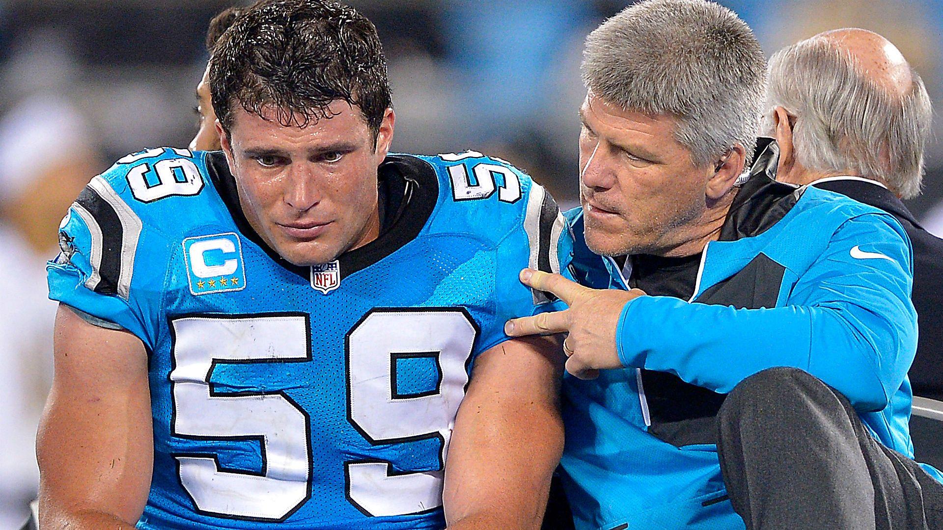 1920x1080 Luke Kuechly goes down, Panthers go from hangover to heartbreak