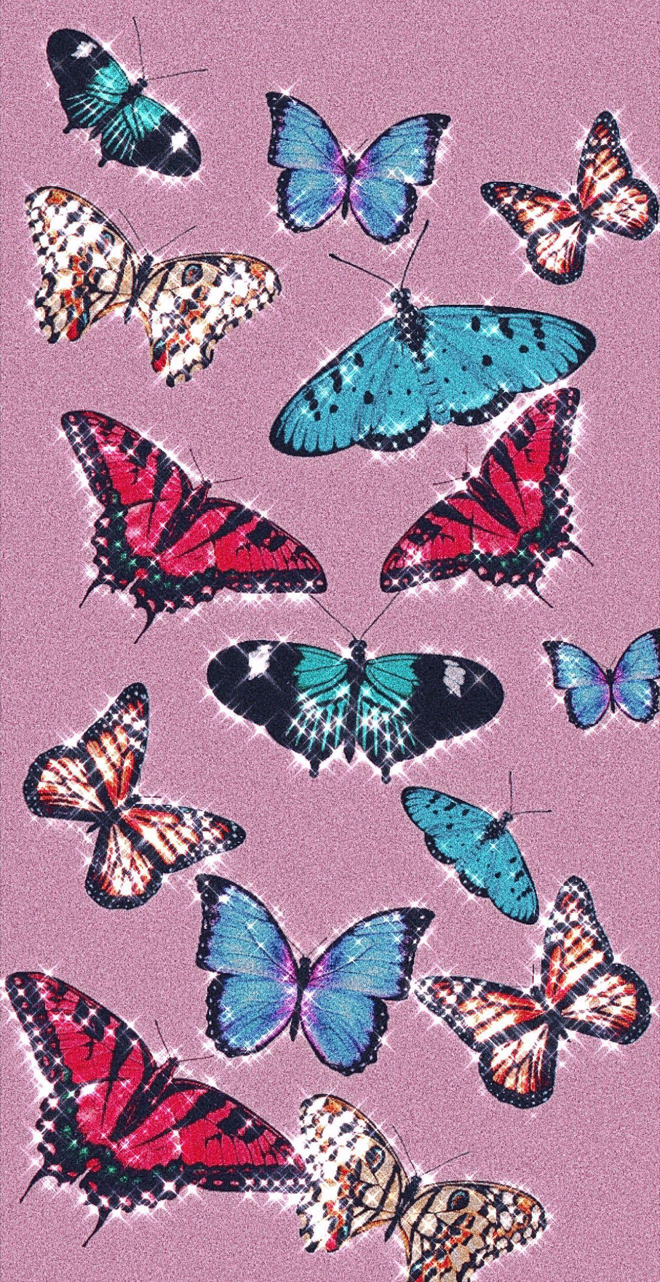 1318x2560 Glitter Wallpaper Aesthetic Landscape .