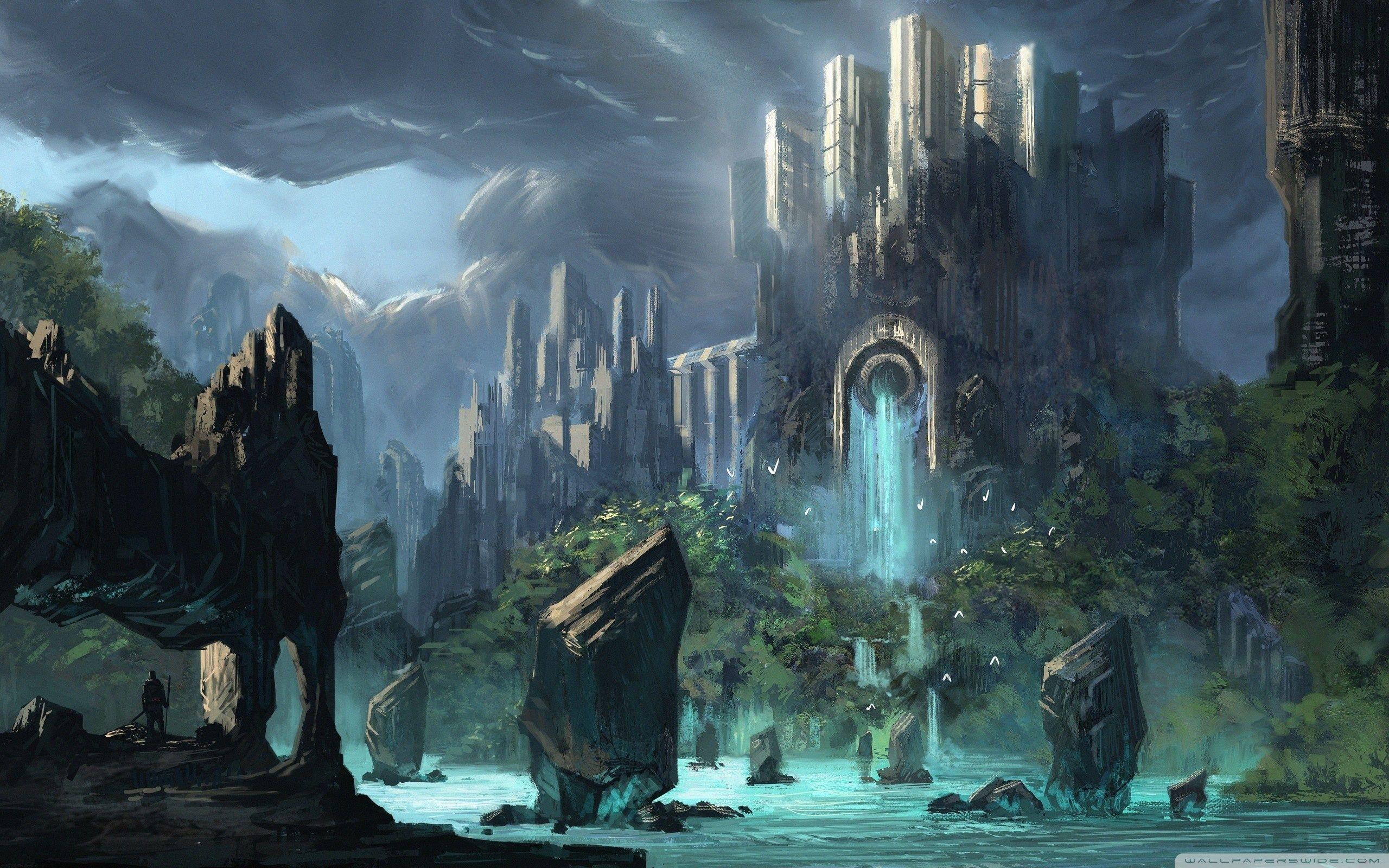 2560x1600 Dungeon Wallpaper